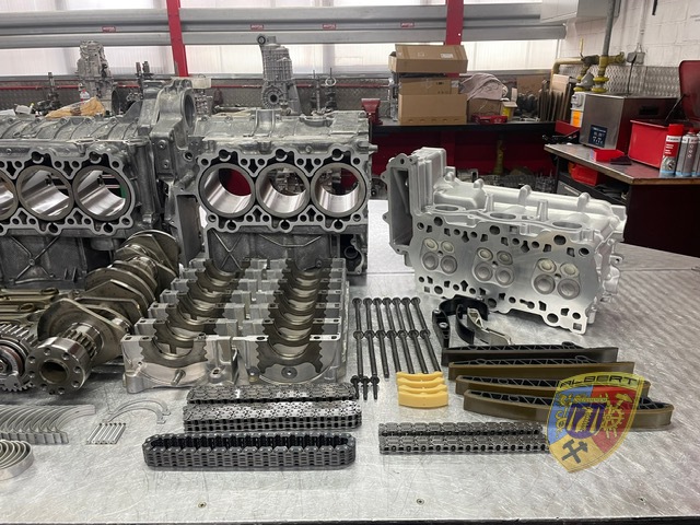 Porsche 997 Carrera motorschade Piessens, reparatie en upgrade bij Albert Motorsport