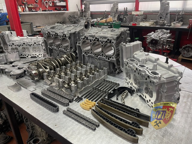 Porsche 997 Carrera motorschade Piessens, reparatie en upgrade bij Albert Motorsport