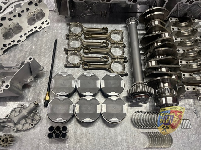 Porsche 997 Carrera motorschade Piessens, reparatie en upgrade bij Albert Motorsport