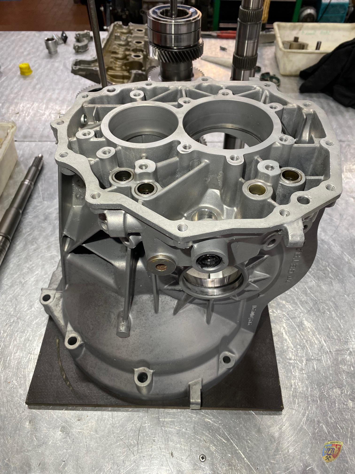 Porsche 996 Carrera Getriebe Reparatur Votxxxx bei Albert Motorsport
