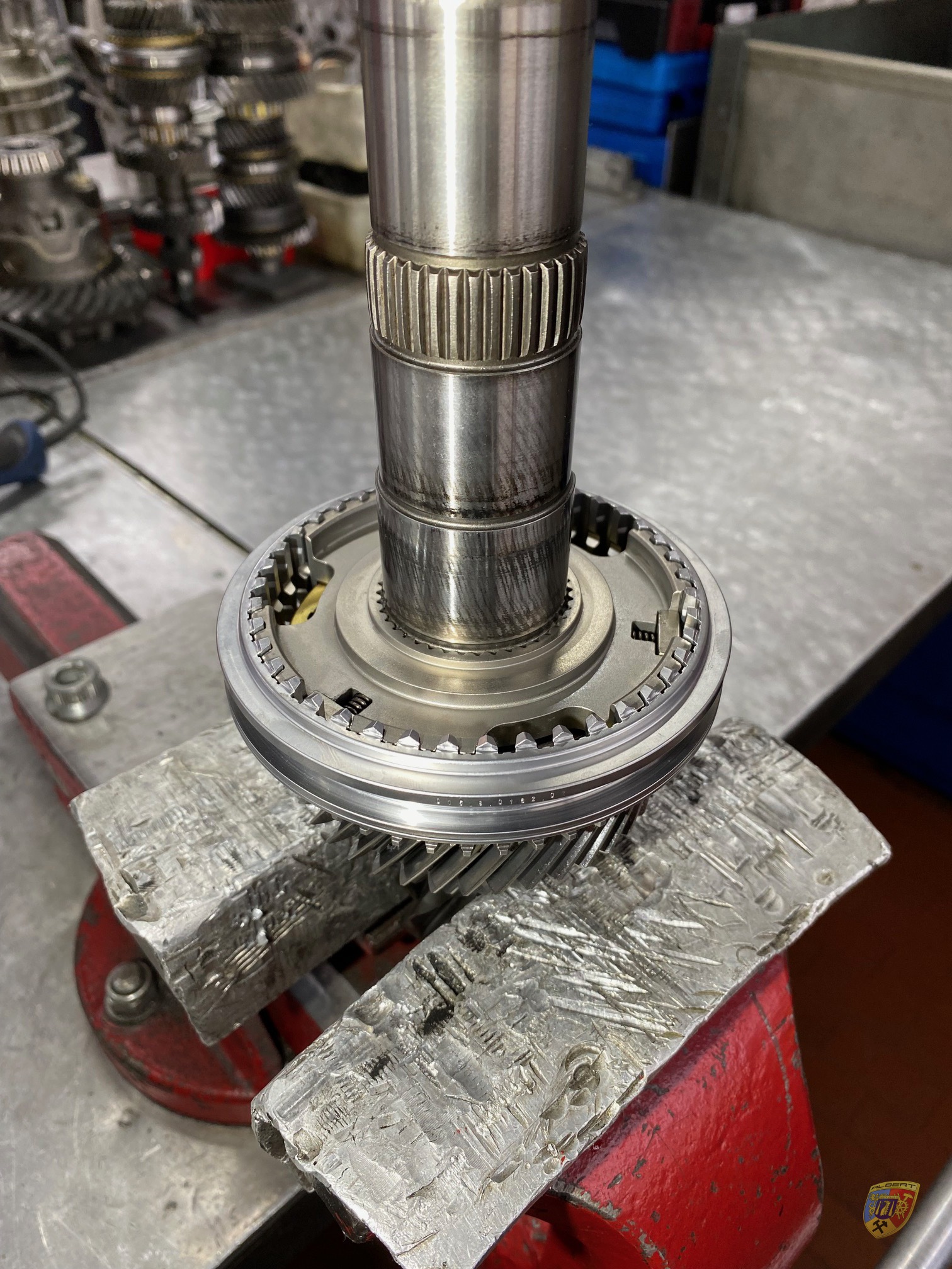 Porsche 996 Carrera Getriebe Reparatur Votxxxx bei Albert Motorsport