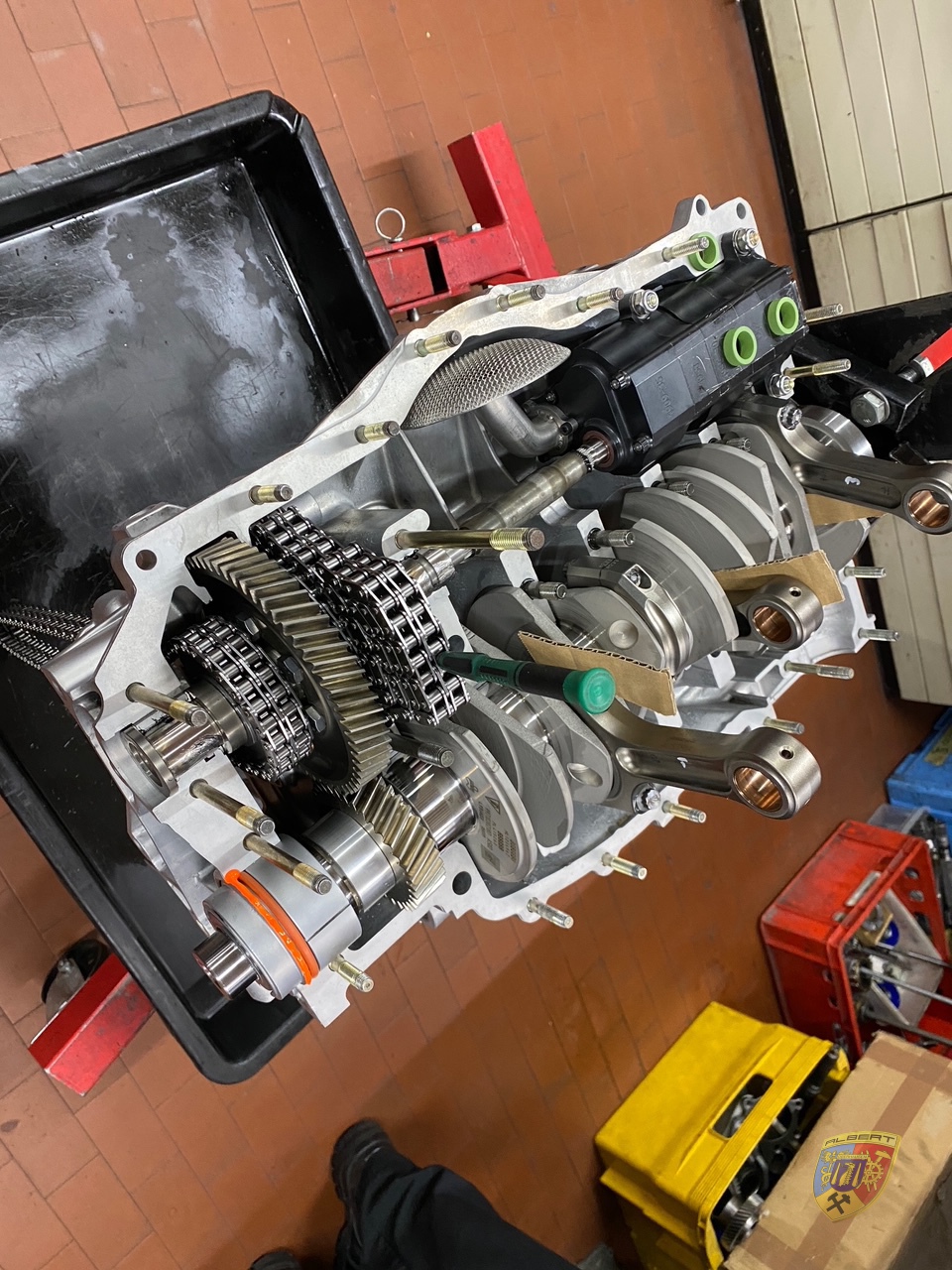 Porsche 996 GT3 Motor 4.0 Neuaufbau Kling