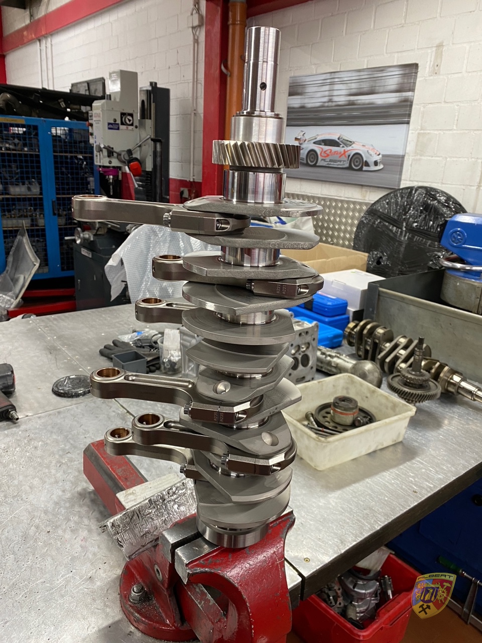 Porsche 996 GT3 Motor 4.0 Neuaufbau Kling