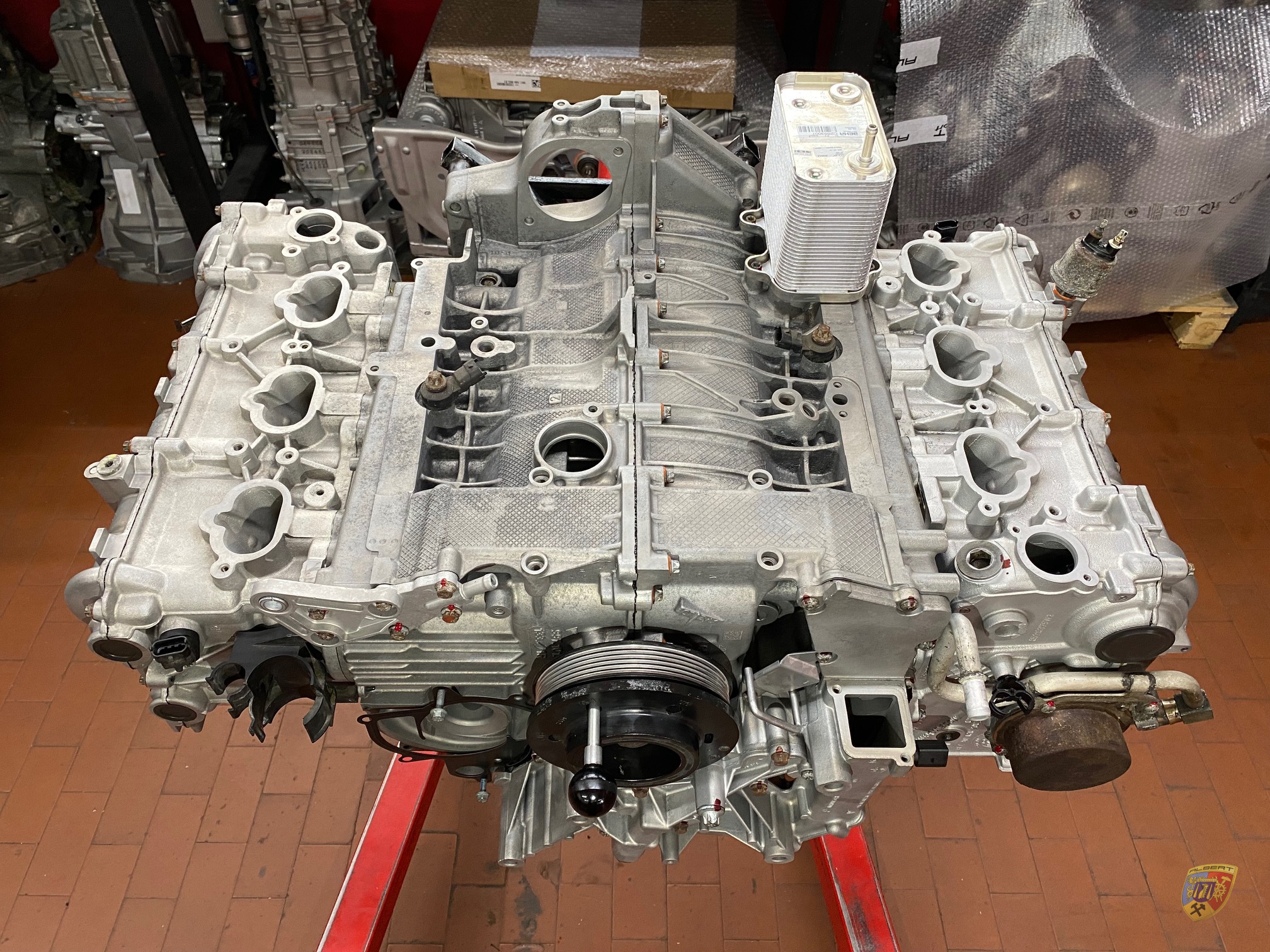 Porsche 997 Carrera Motorschaden Janz Reparatur bei Albert Motorsport