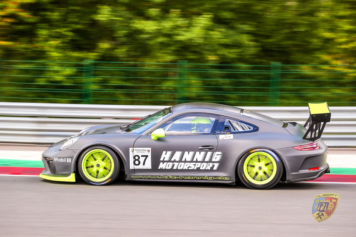 PCHC Spa 2025 Albert Motorsport Porsche Bilder
