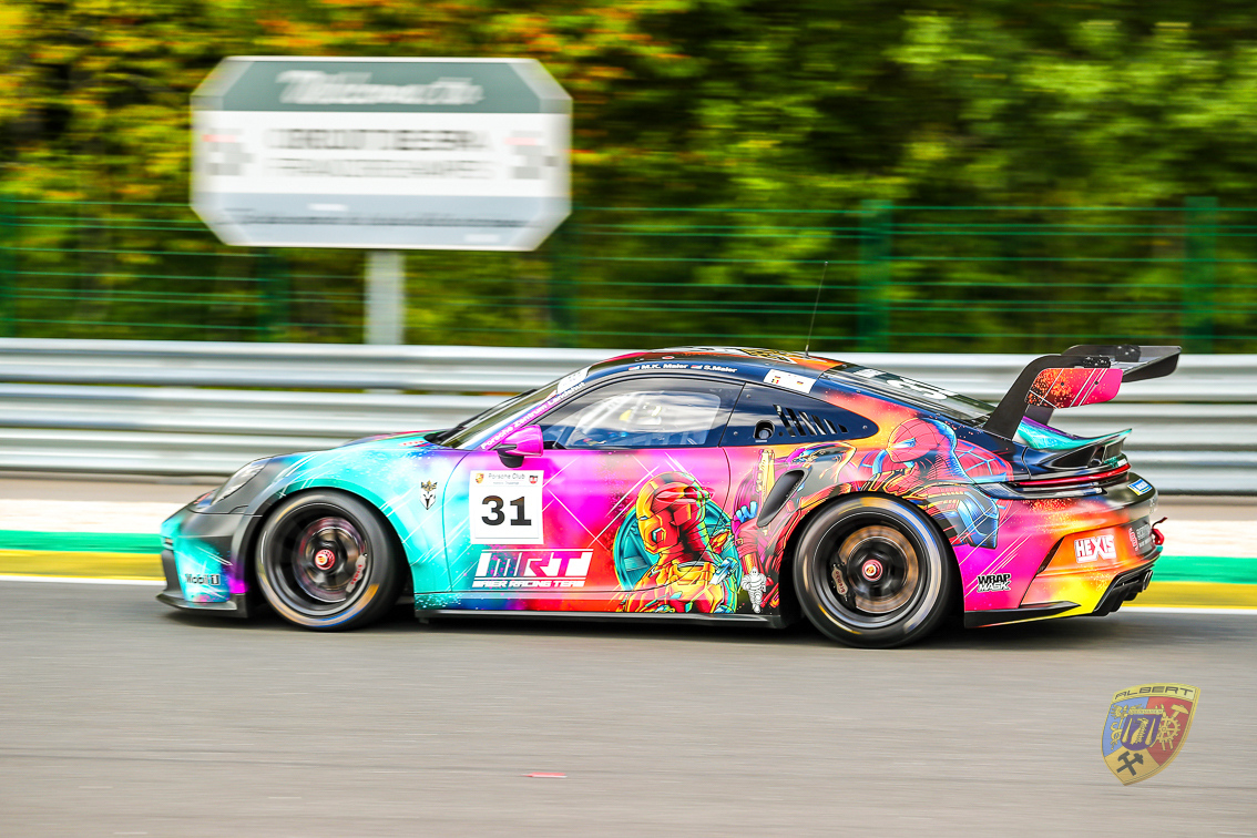 PCHC Spa 2025 Albert Motorsport Porsche Bilder