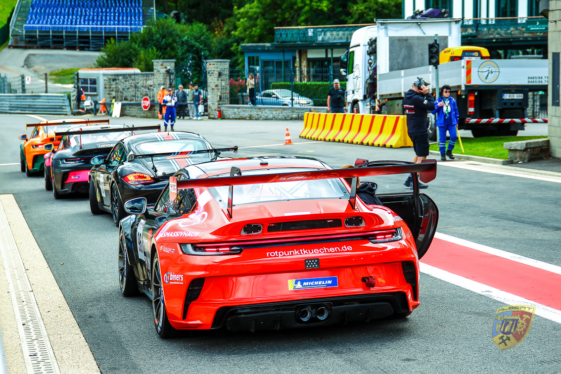 PCHC Spa 2025 Albert Motorsport Porsche Bilder