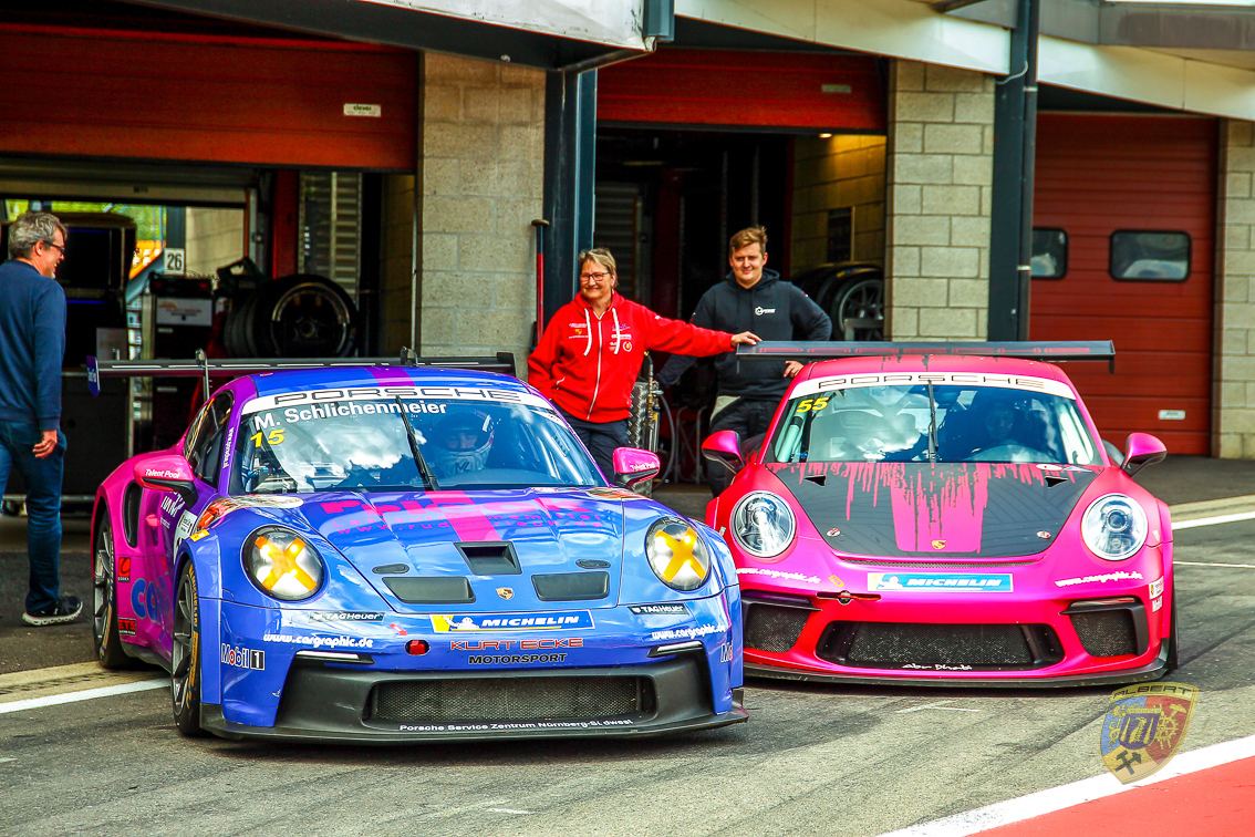 PCHC Spa 2025 Albert Motorsport Porsche Bilder