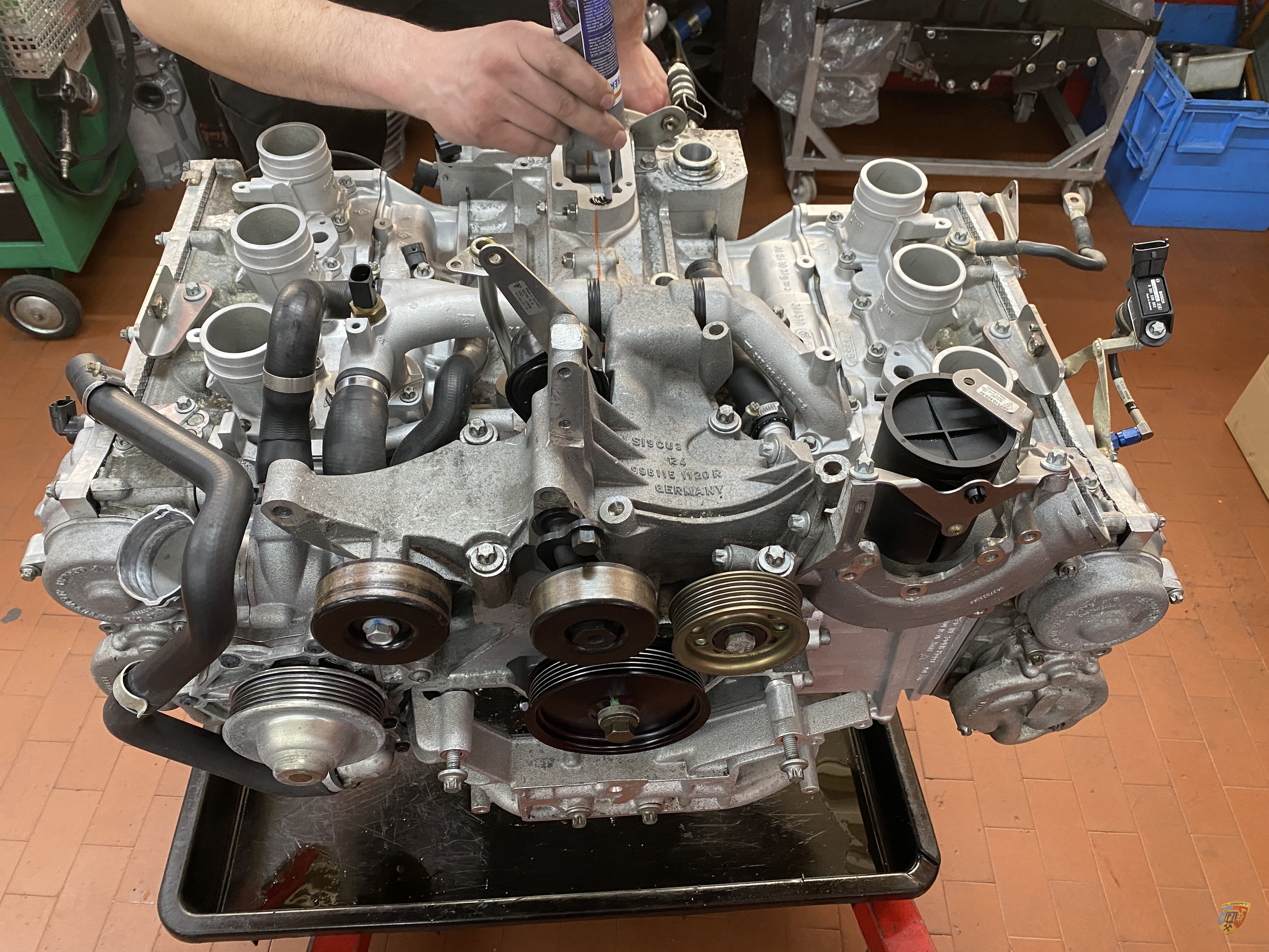 997.1 GT3 Cup Motor Revision Piero durch Albert Motorsport