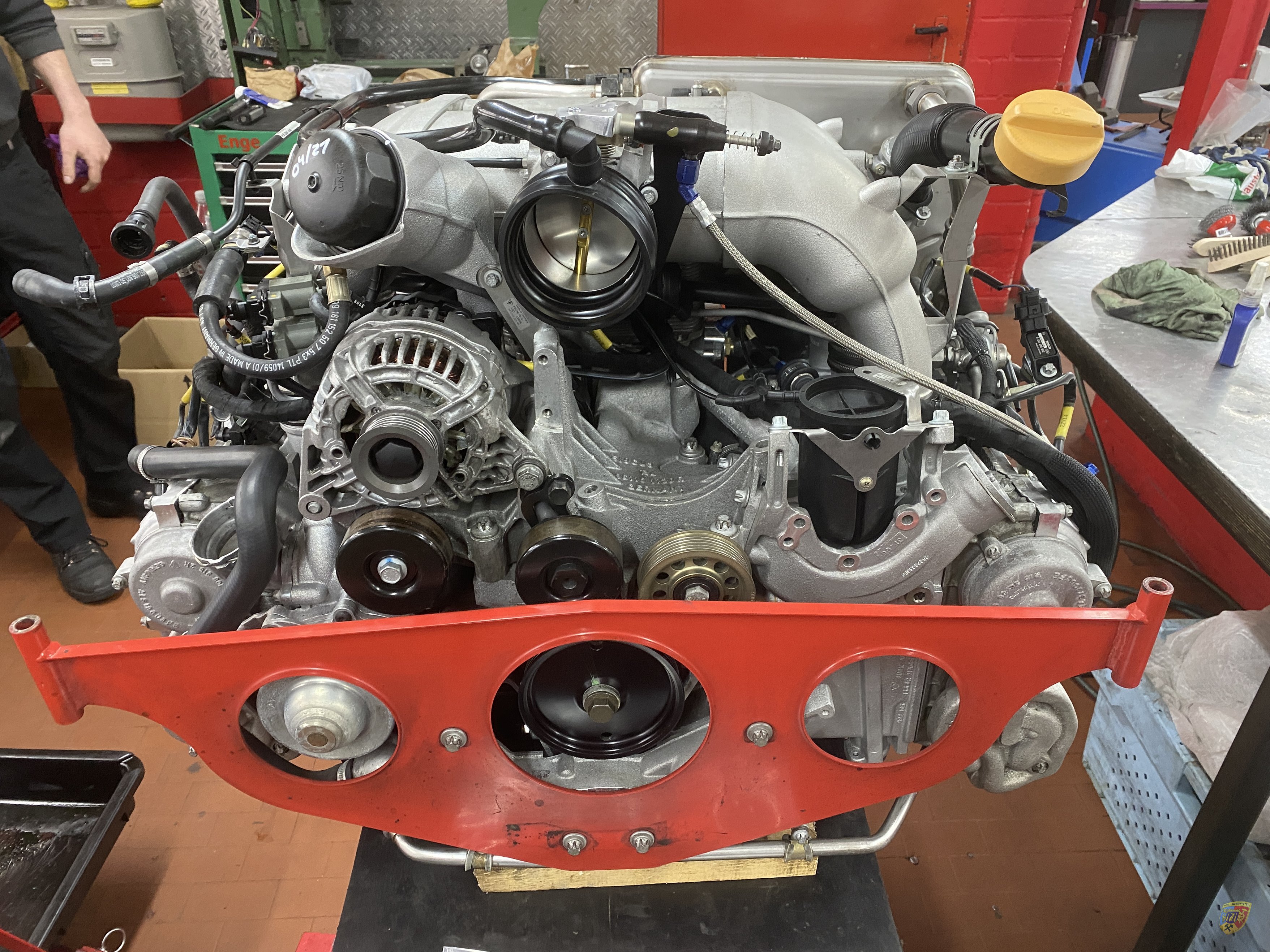 997.1 GT3 Cup Motor Revision Piero durch Albert Motorsport