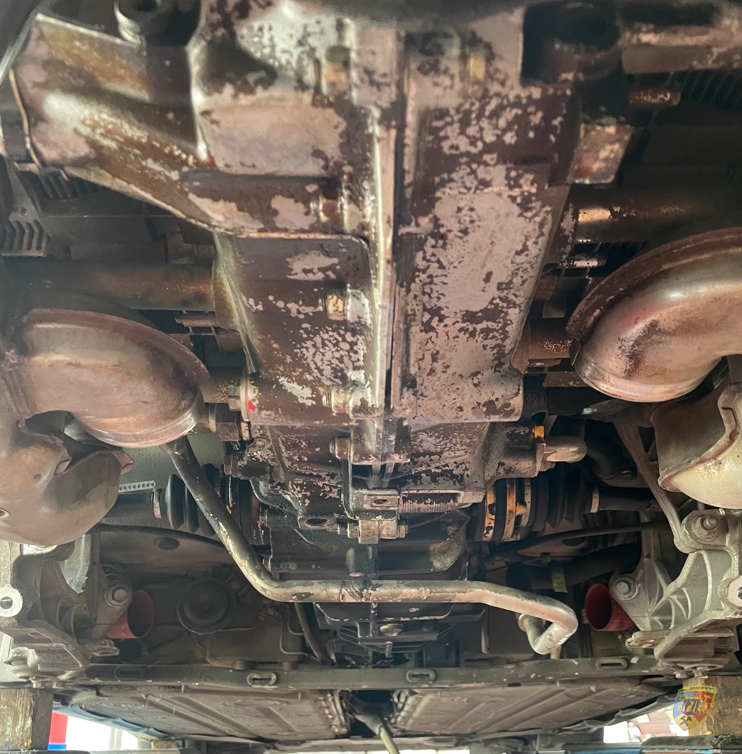 Porsche 993 Carrera Motor Öl - Undichtigkeiten beseitigen