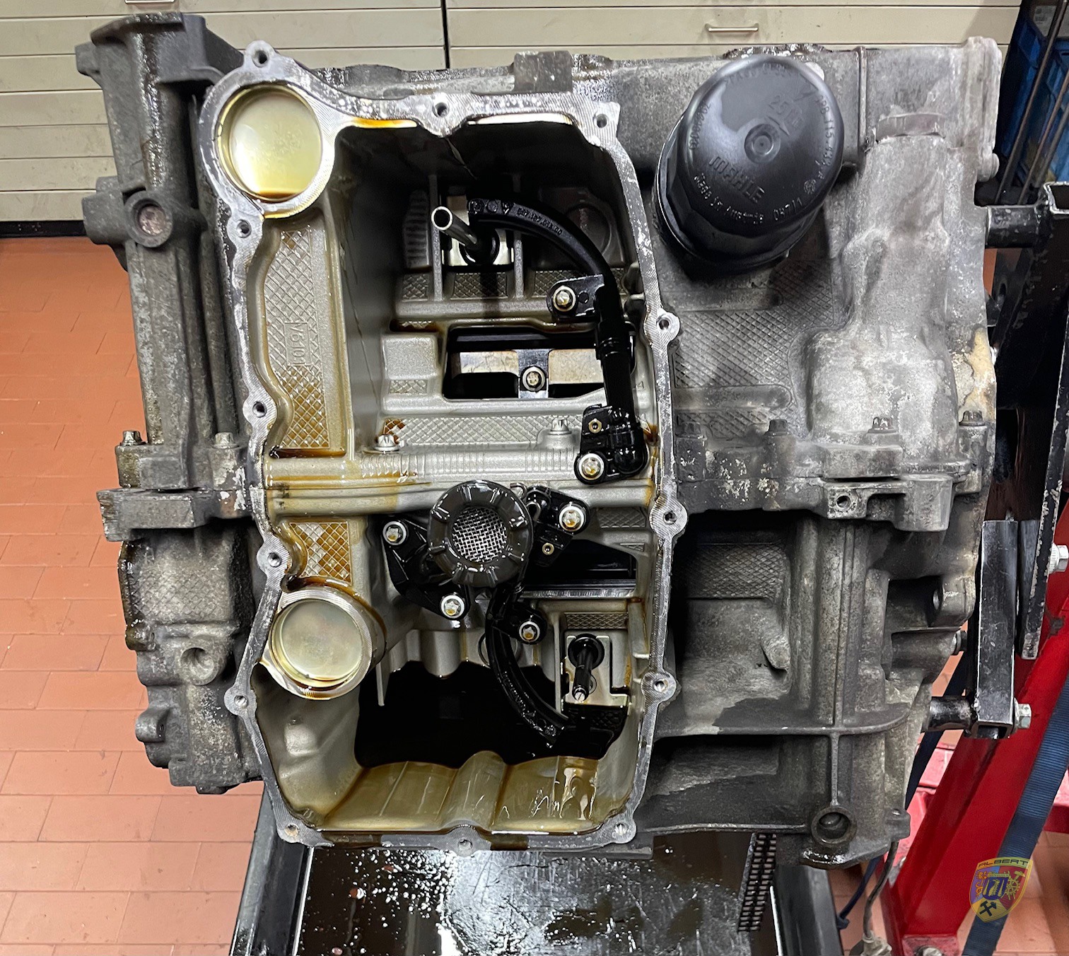 Porsche 997 Carrera NL Wasserboxer Motorschaden Reparatur bei Albert Motorsport