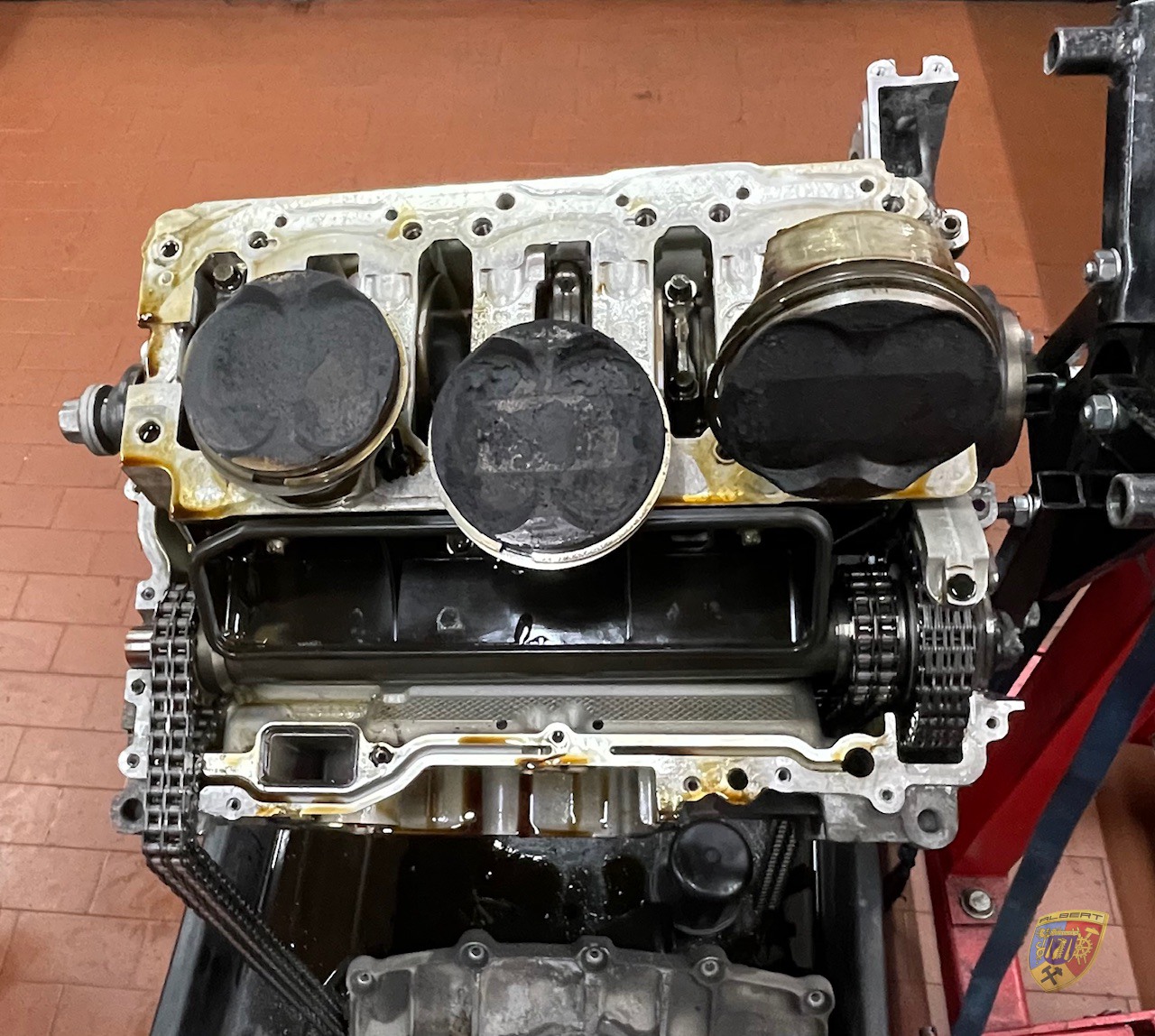 Porsche 997 Carrera NL Wasserboxer Motorschaden Reparatur bei Albert Motorsport