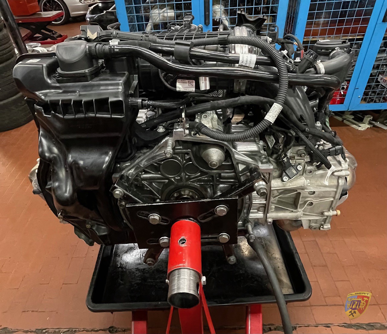 Porsche 992 GT3 Cup Motor Revision ( Notreparatur ) bei Albert Motorsport