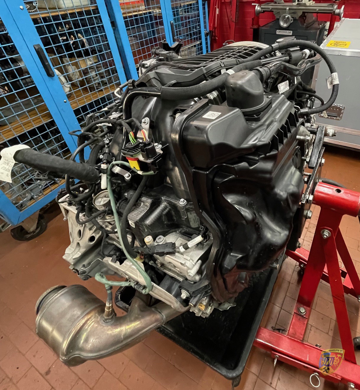 Porsche 992 GT3 Cup Motor Revision ( Notreparatur ) bei Albert Motorsport