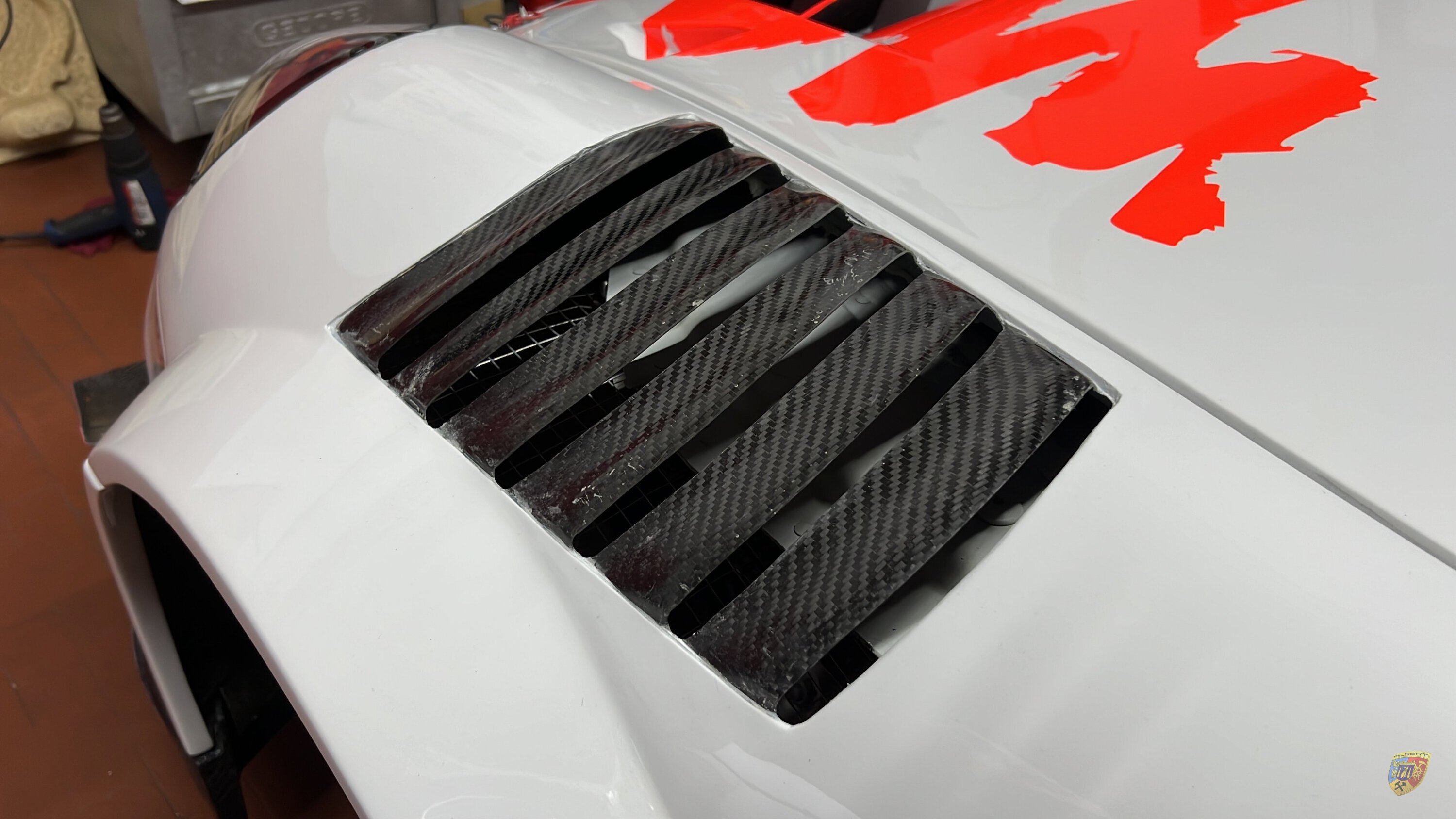 Porsche 991 GT3 Cup AMS Revision Lackierung Aero Modifikationen