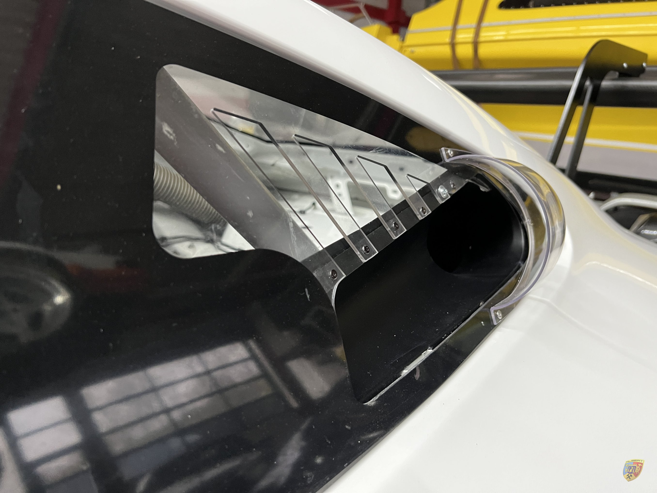 Porsche 991 GT3 Cup AMS Revision Lackierung Aero Modifikationen