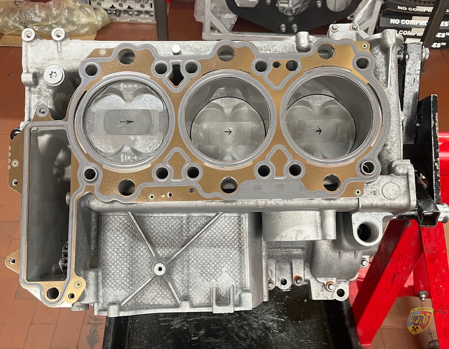 Porsche 997 Carrera NL Wasserboxer Motorschaden Reparatur bei Albert Motorsport