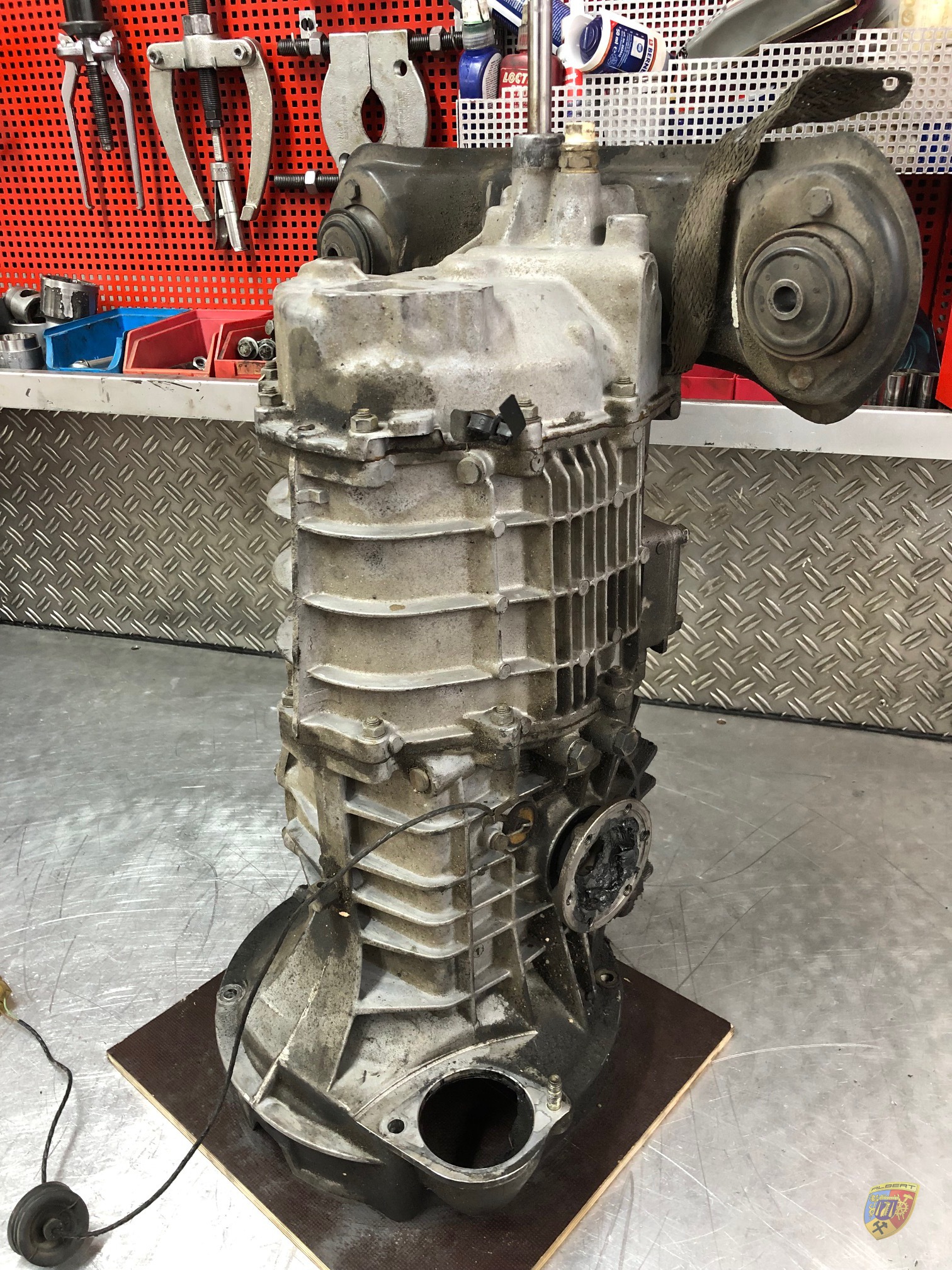 Porsche 911 Getriebe Schaden am 915 Getriebe Asphalt Rebellen - Reimann