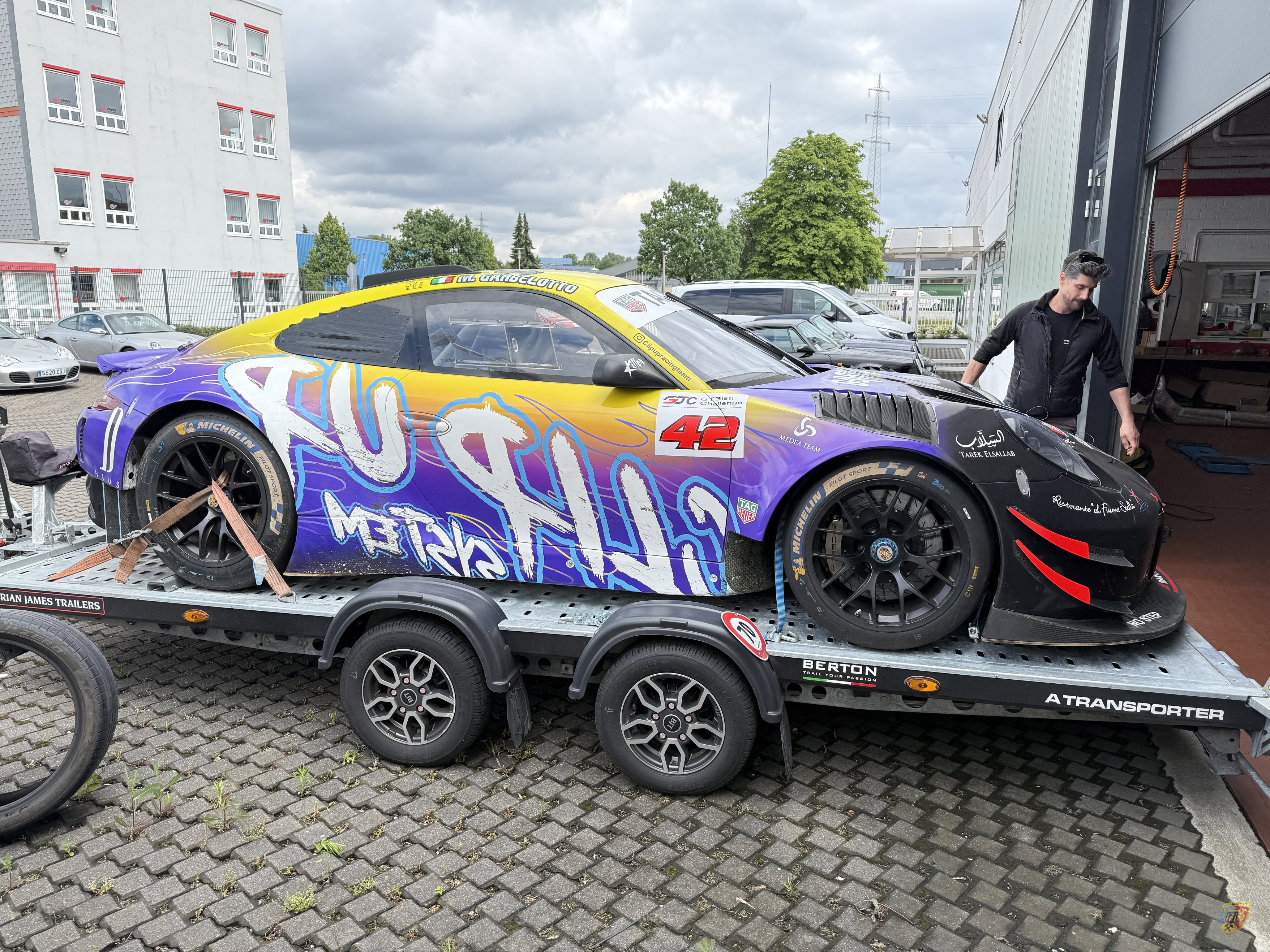 Porsche 991.1 GT3 R - Manthey Garbelotto Motor und Getriebe Revision