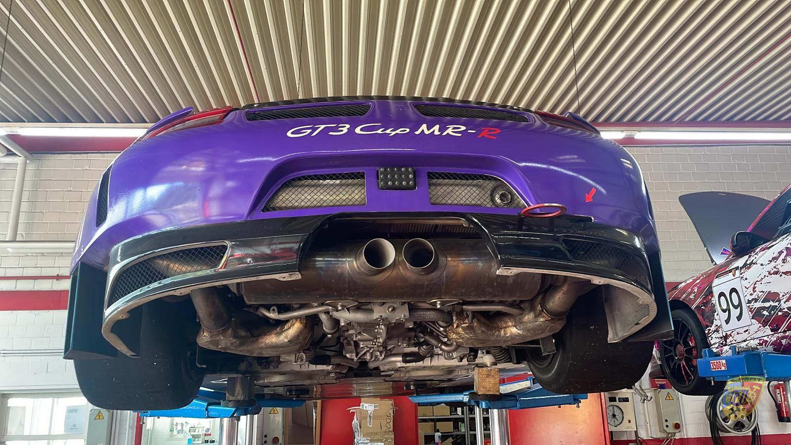 Porsche 991.1 GT3 R - Manthey Garbelotto Motor und Getriebe Revision