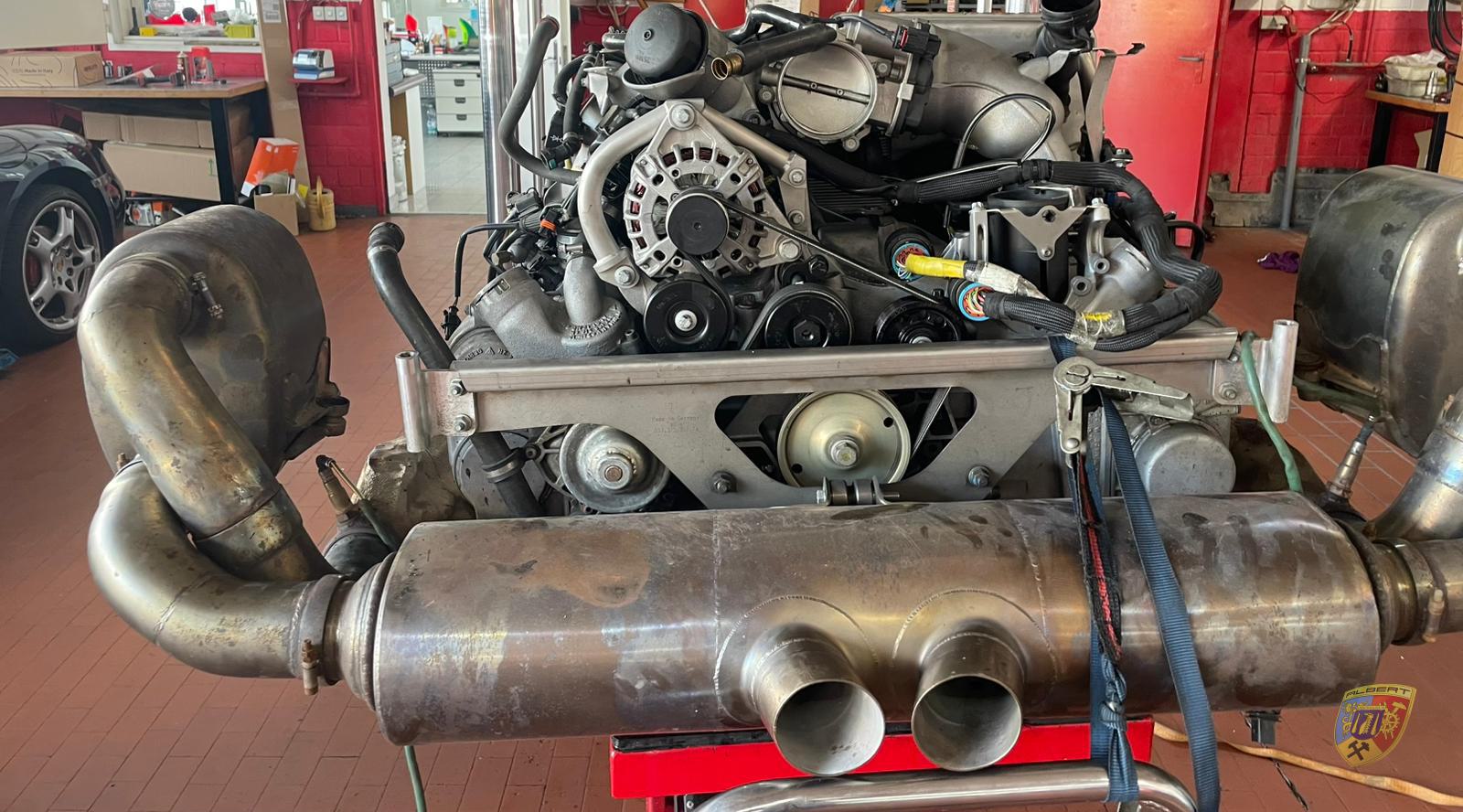 Porsche 991.1 GT3 R - Manthey Garbelotto Motor und Getriebe Revision