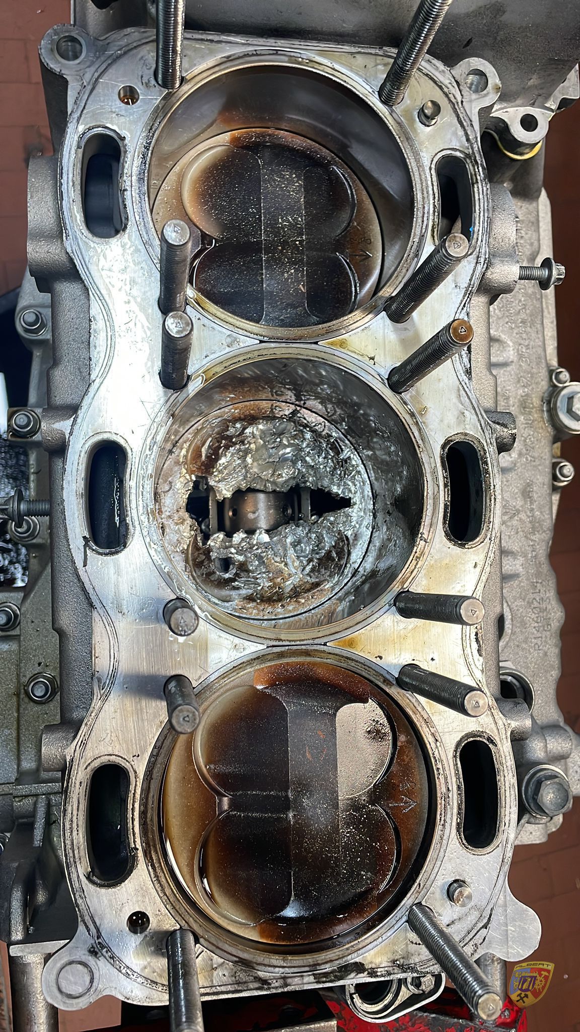 Porsche 991.1 GT3 R - Manthey Garbelotto Motor und Getriebe Revision