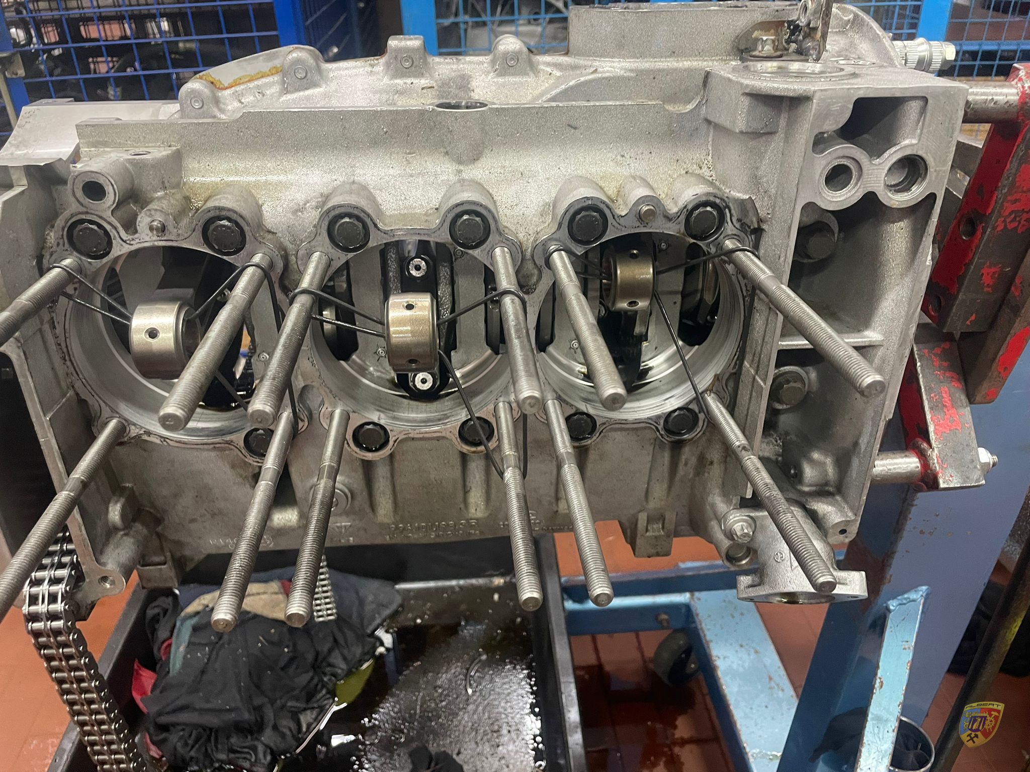 Porsche 991.1 GT3 R - Manthey Garbelotto Motor und Getriebe Revision