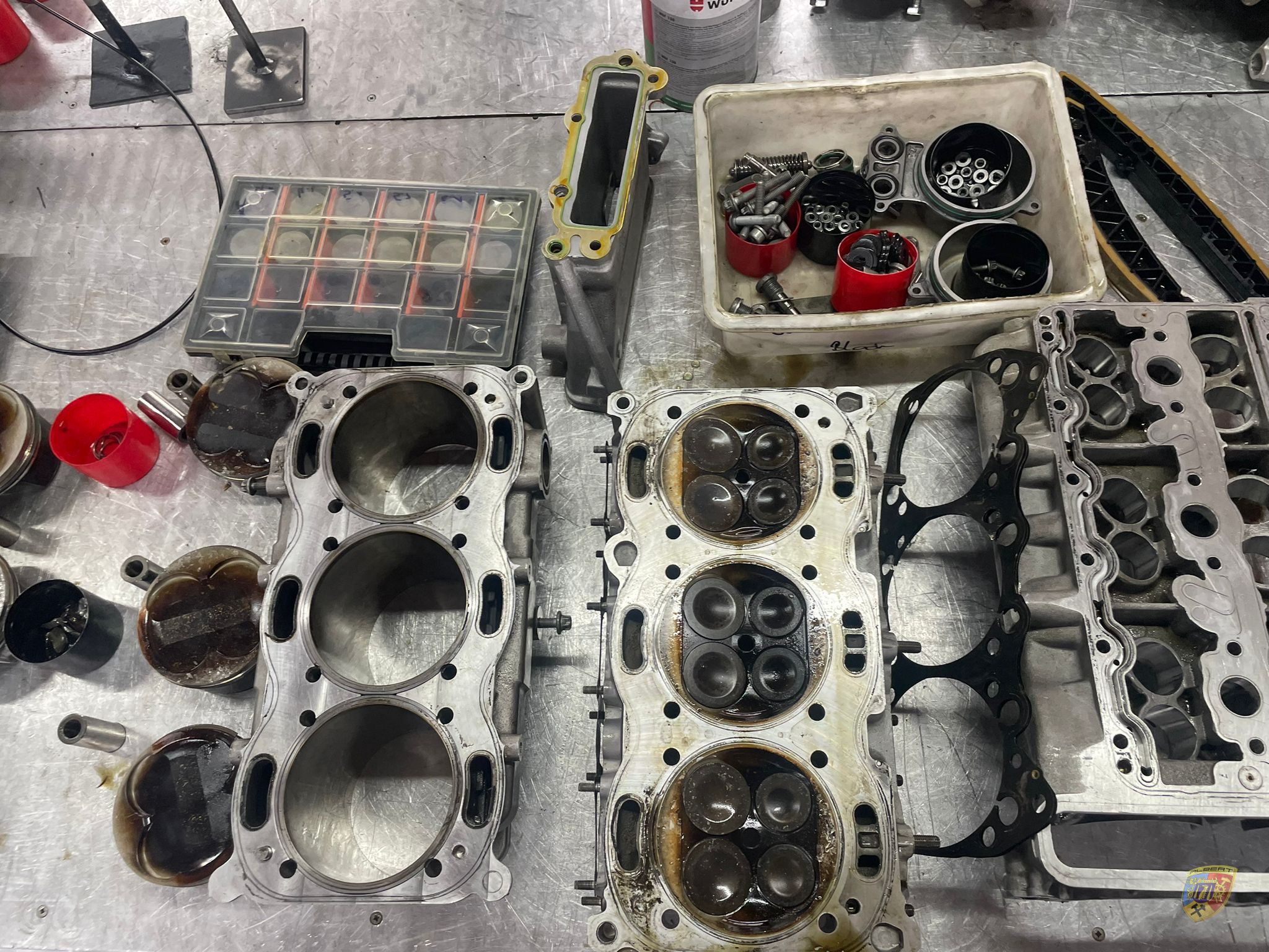 Porsche 991.1 GT3 R - Manthey Garbelotto Motor und Getriebe Revision