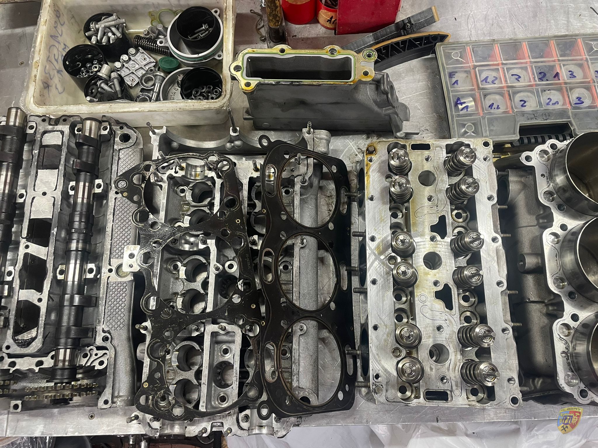 Porsche 991.1 GT3 R - Manthey Garbelotto Motor und Getriebe Revision