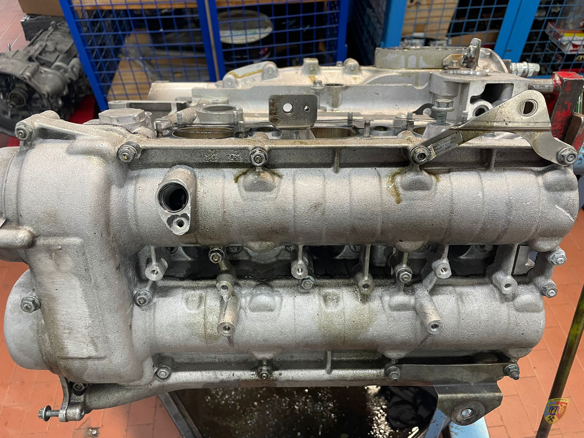 Porsche 991.1 GT3 R - Manthey Garbelotto Motor und Getriebe Revision