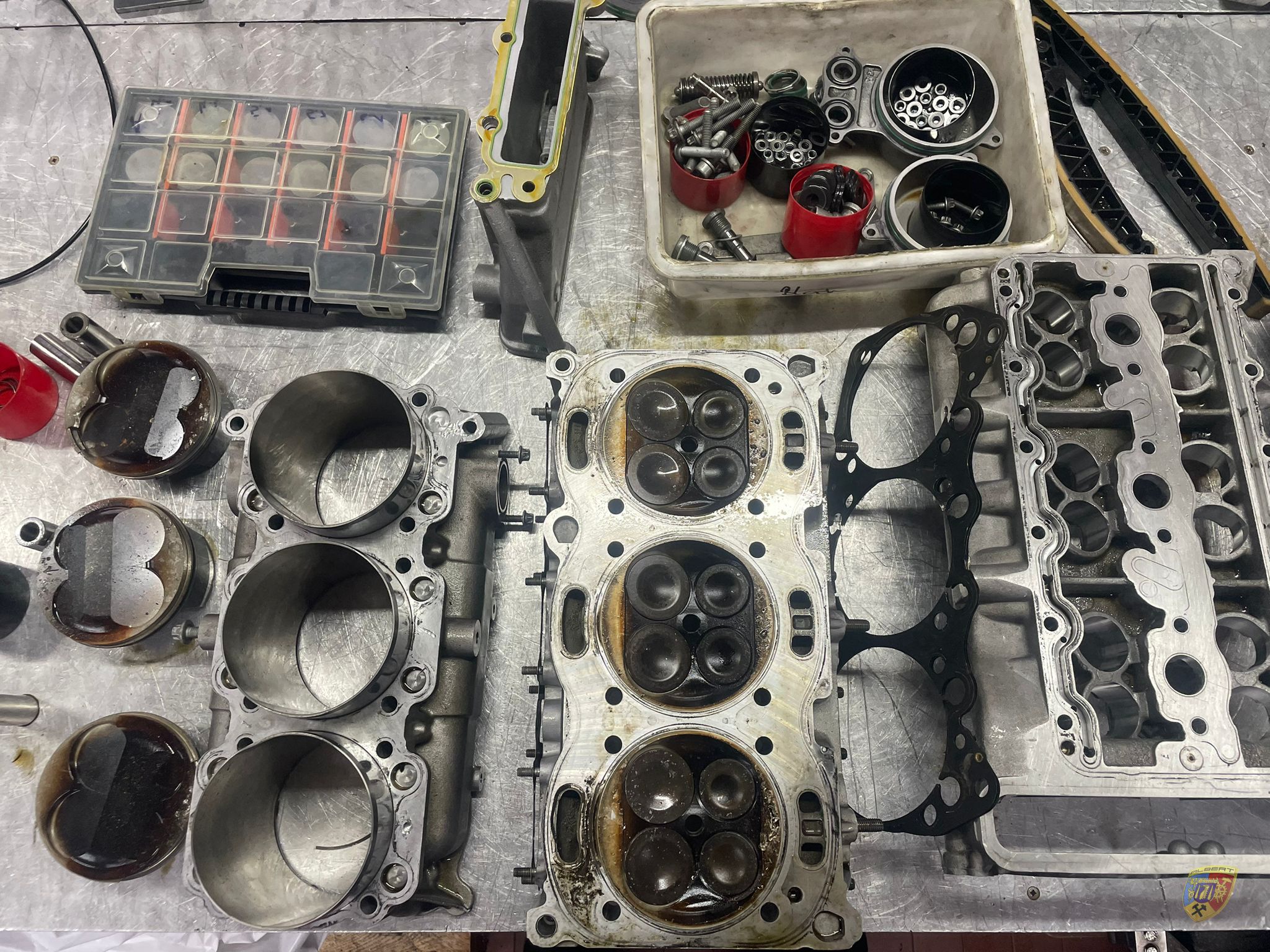 Porsche 991.1 GT3 R - Manthey Garbelotto Motor und Getriebe Revision