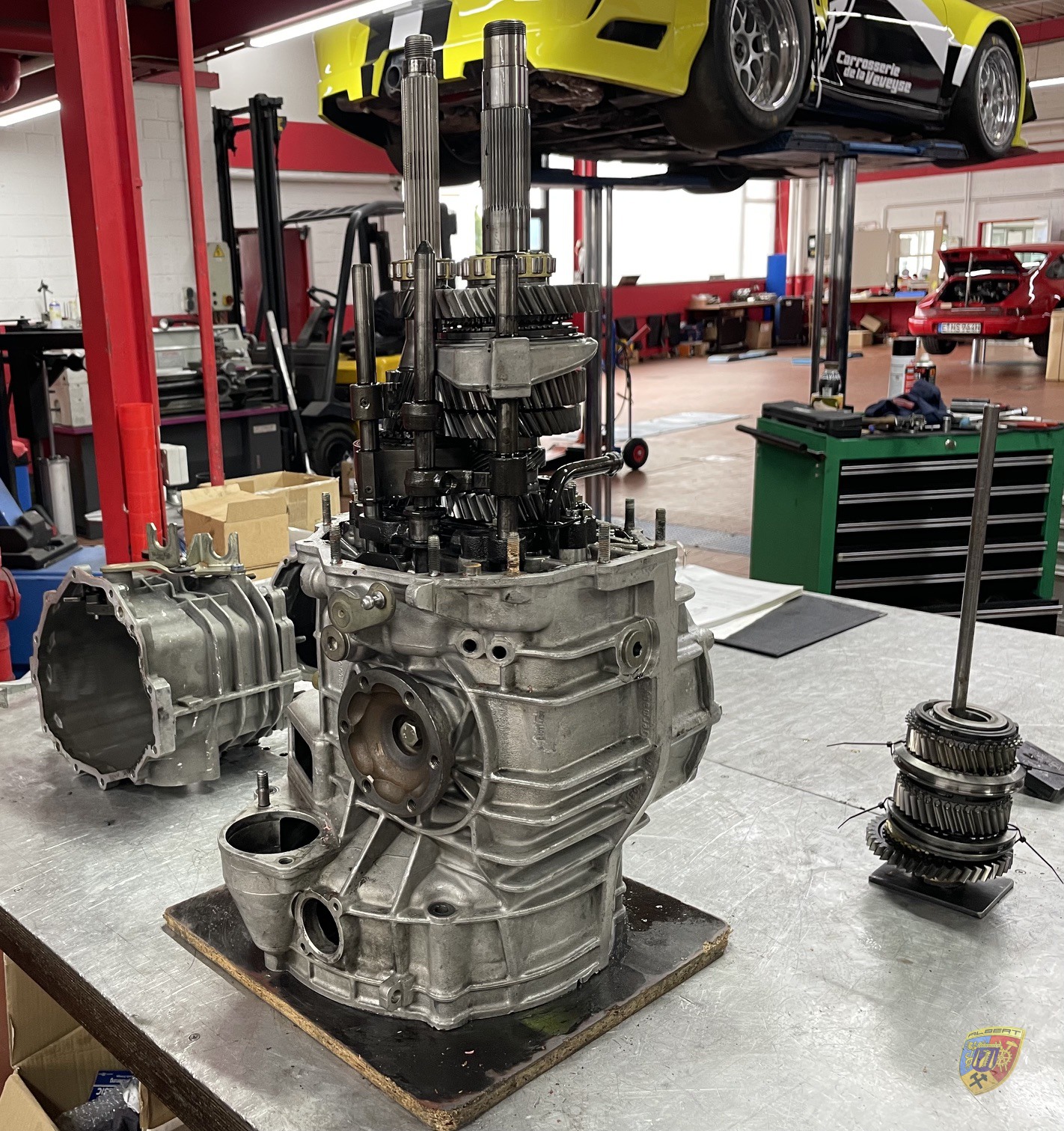 Porsche 996 GT3 Cup ex. Heger Getriebe Schaltung für Straßenverkehr optimieren