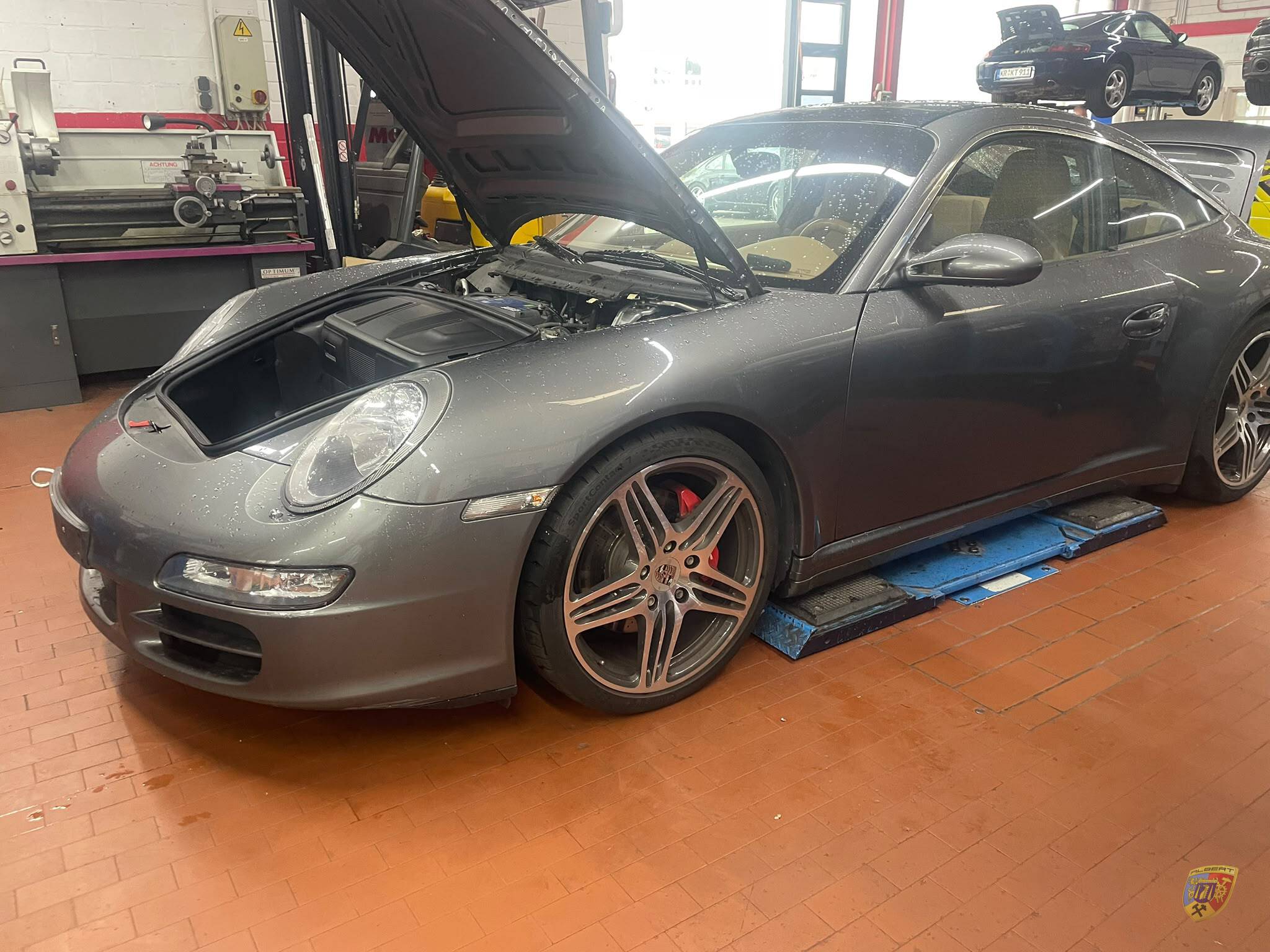 Porsche 997 Carrera 4 S Targa Motorschaden Reparatur bei Albert Motorsport