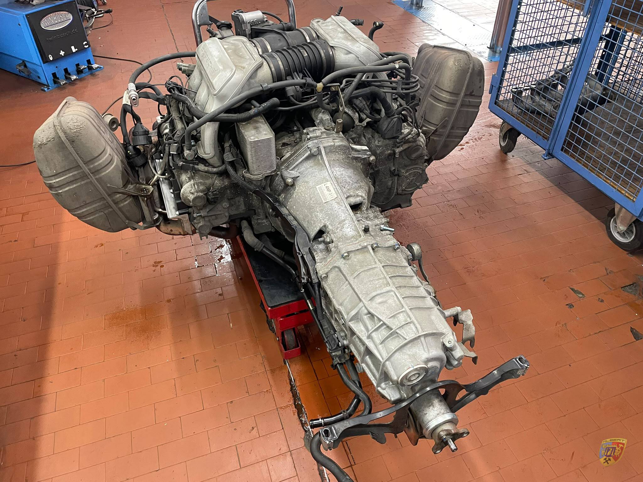 Porsche 997 Carrera 4 S Targa Motorschaden Reparatur bei Albert Motorsport