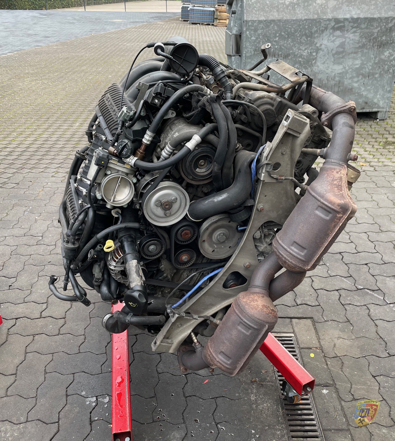 Porsche 996 Carrera 4S d’Alexandru — réparation après une casse moteur chez Albert Motorsport
