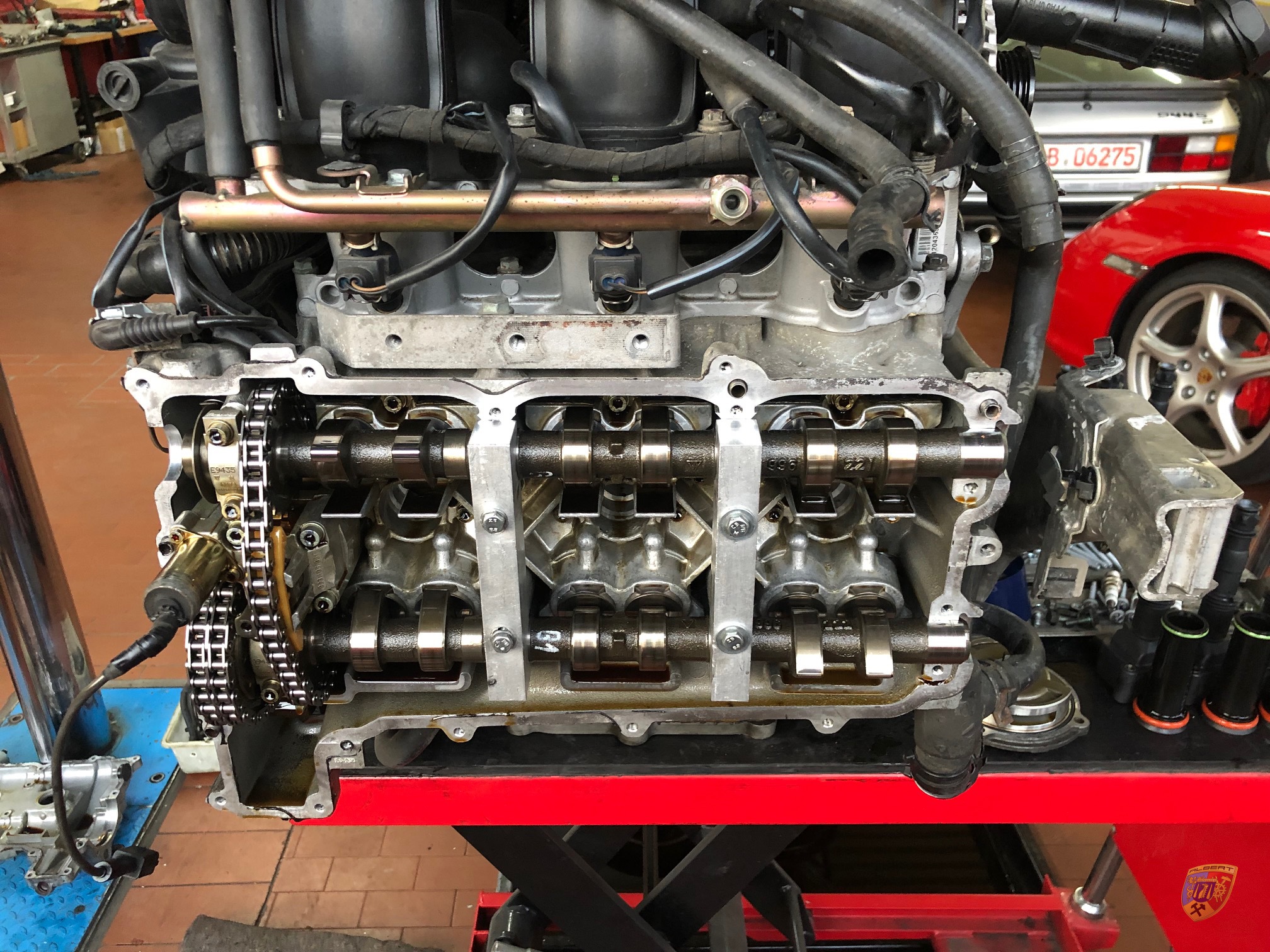 Porsche 996 Carrera Schaden Lager Zwischenwelle Grams