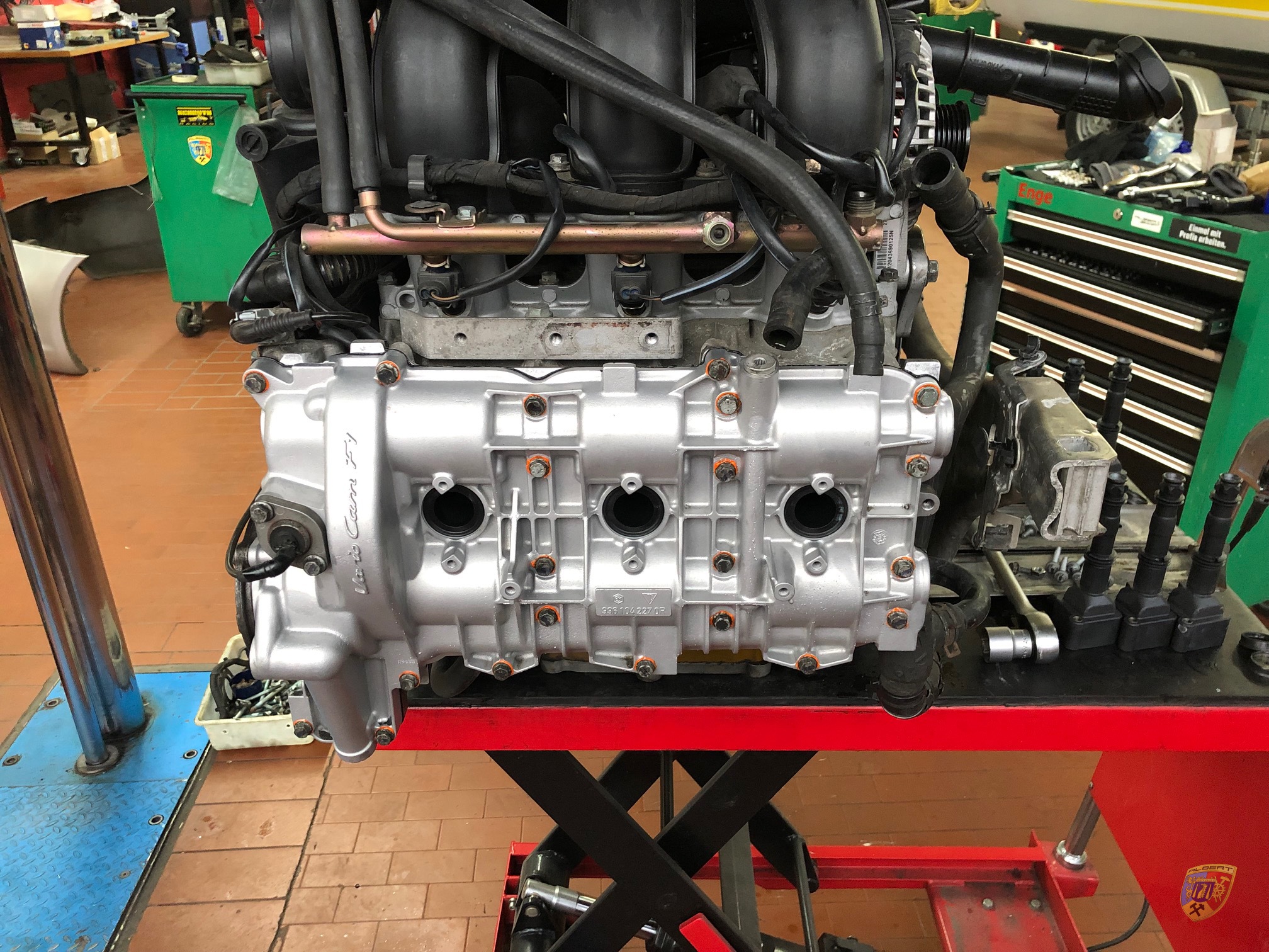 Porsche 996 Carrera Schaden Lager Zwischenwelle Grams