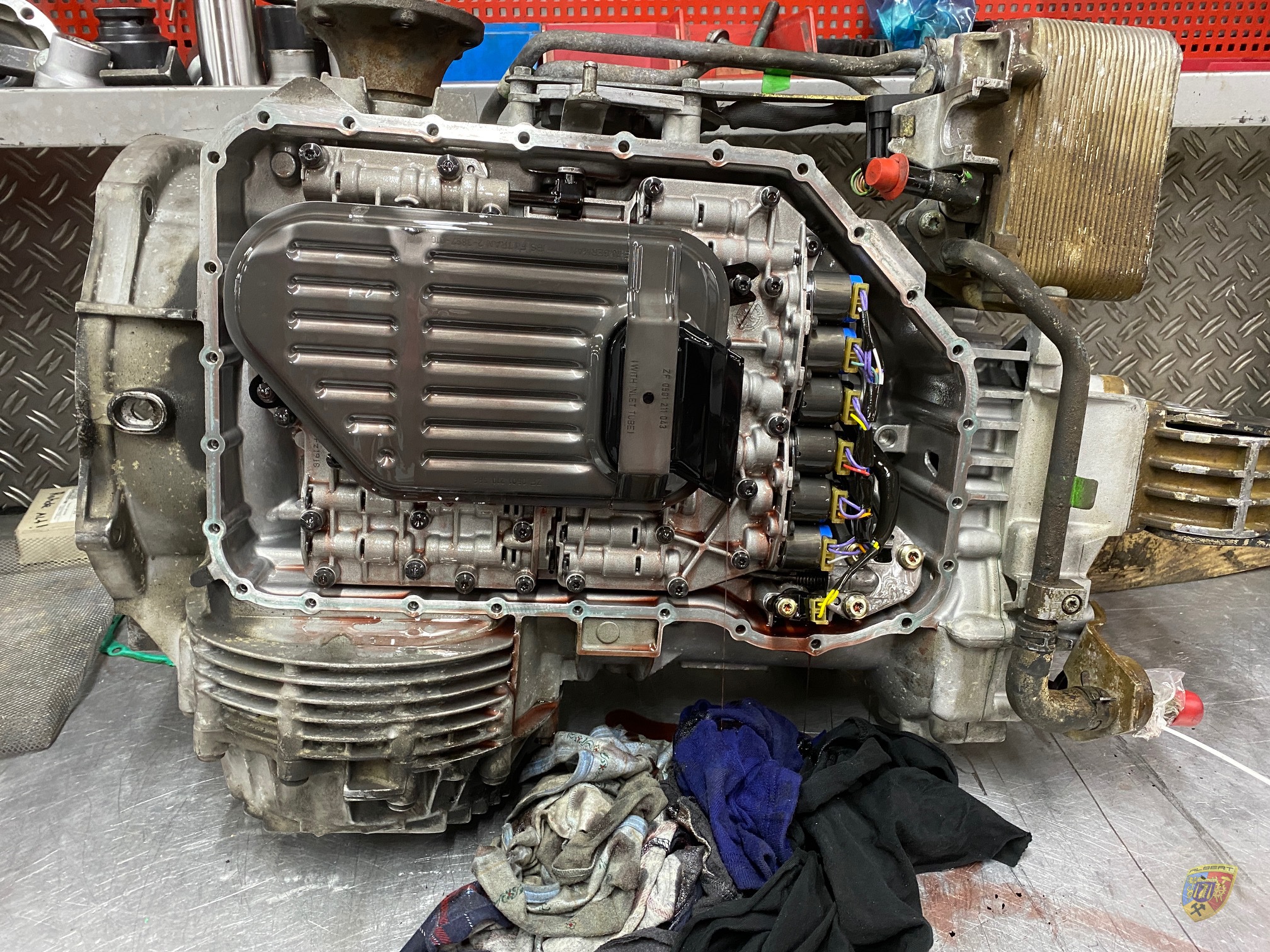 Porsche 996 Carrera Tiptronic Getriebe Schaden Reparatur Pronk Siepelmeier