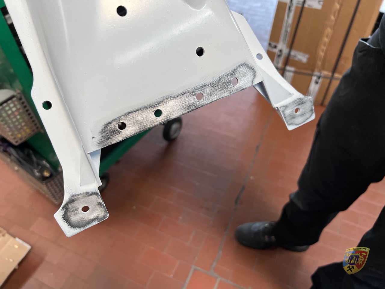 Porsche 991 GT3 Cup Frontschaden Reparatur
