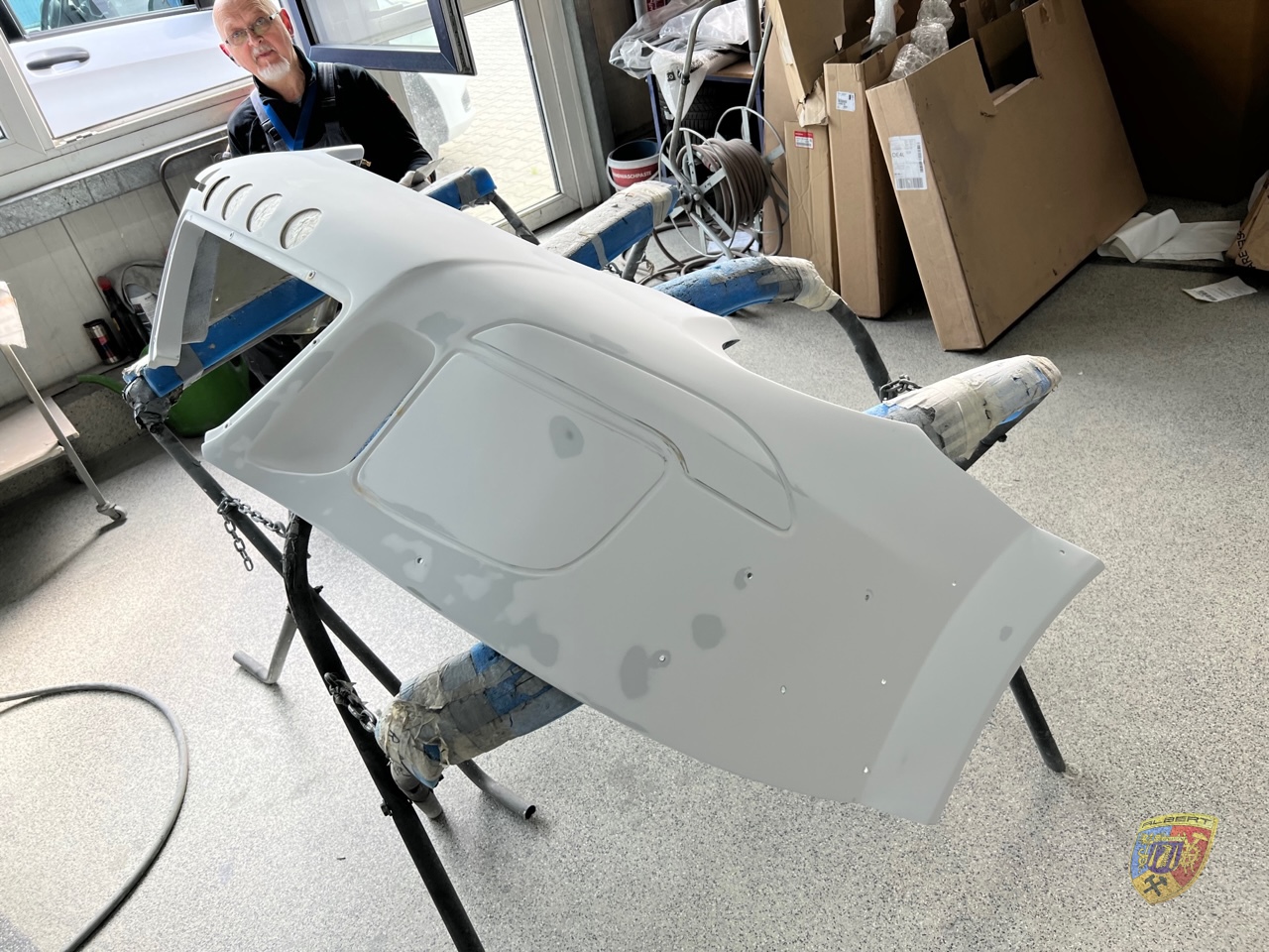 Porsche 991 GT3 Cup Frontschaden Reparatur