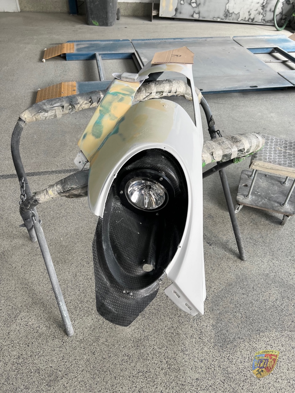 Porsche 991 GT3 Cup Frontschaden Reparatur