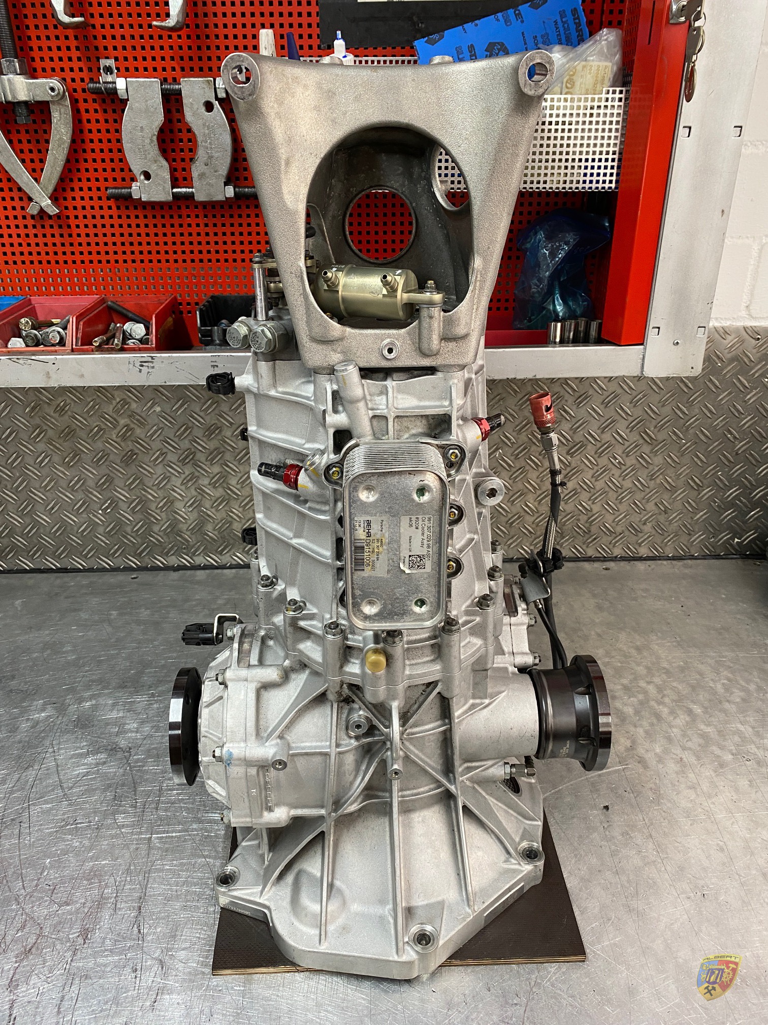 Porsche 991.2 GT3 Cup Getriebe Revision Morcillo