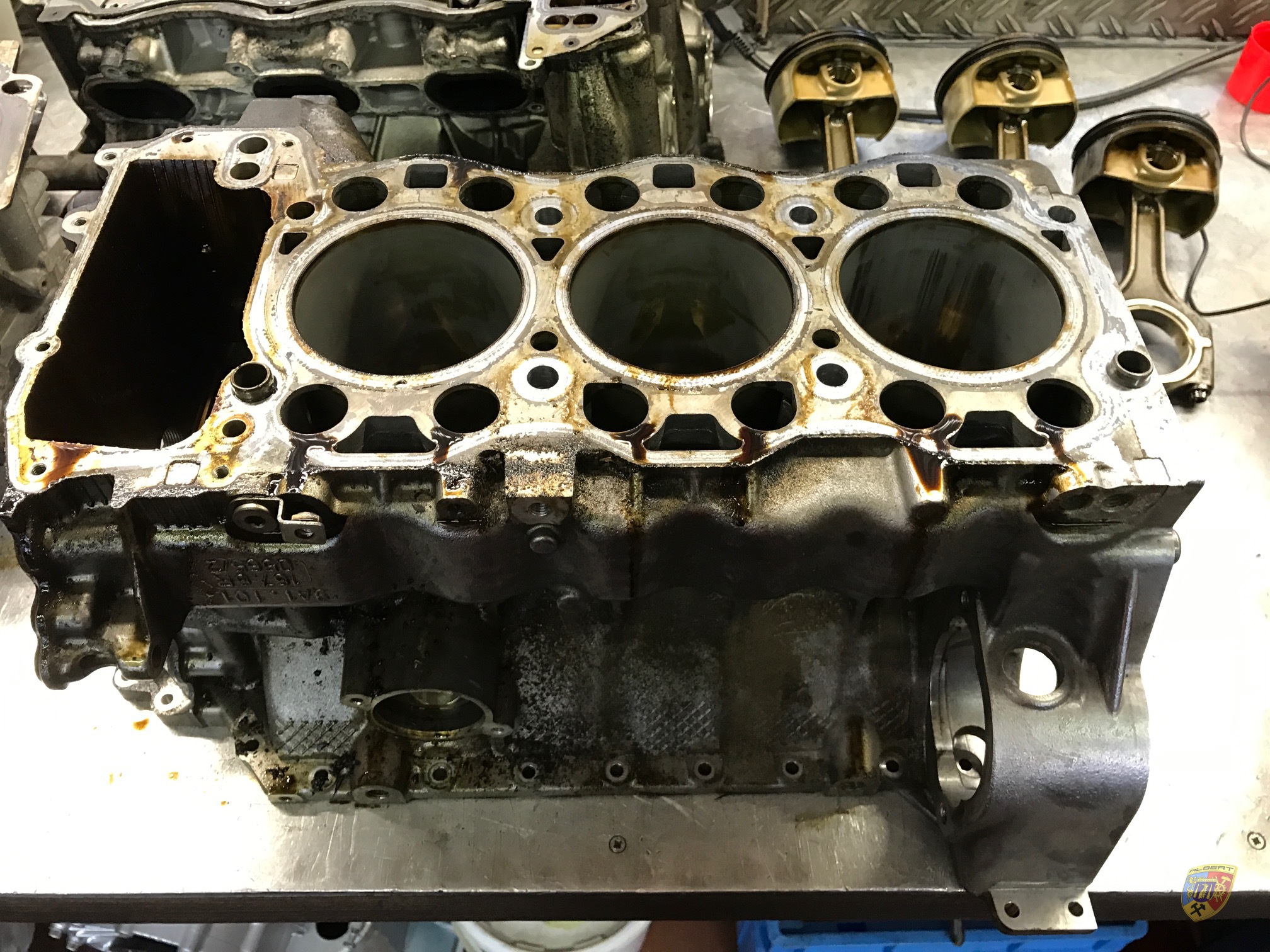 Porsche 997 Carrera DFI Motor Revision