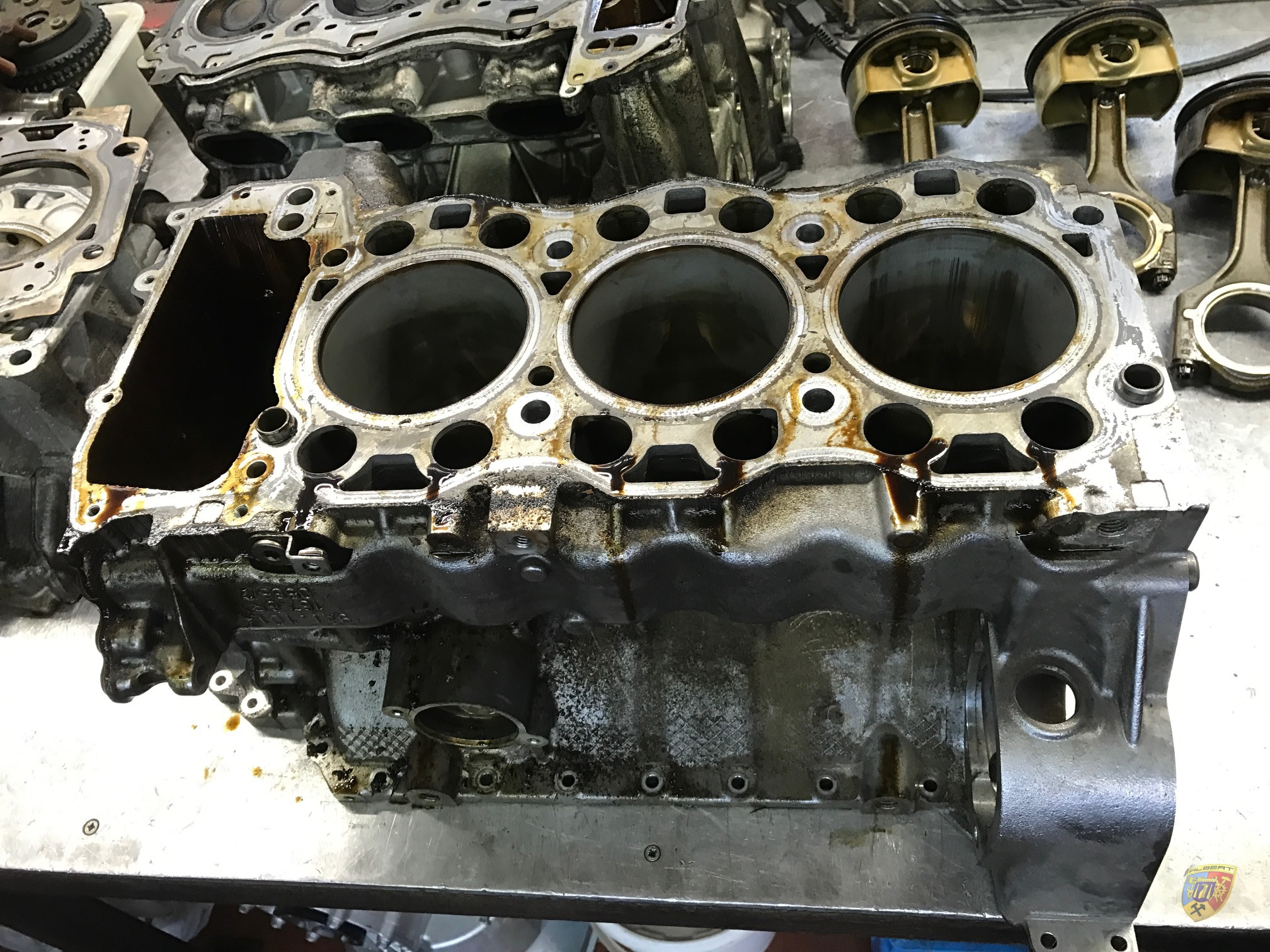 Porsche 997 Carrera DFI Motor Revision