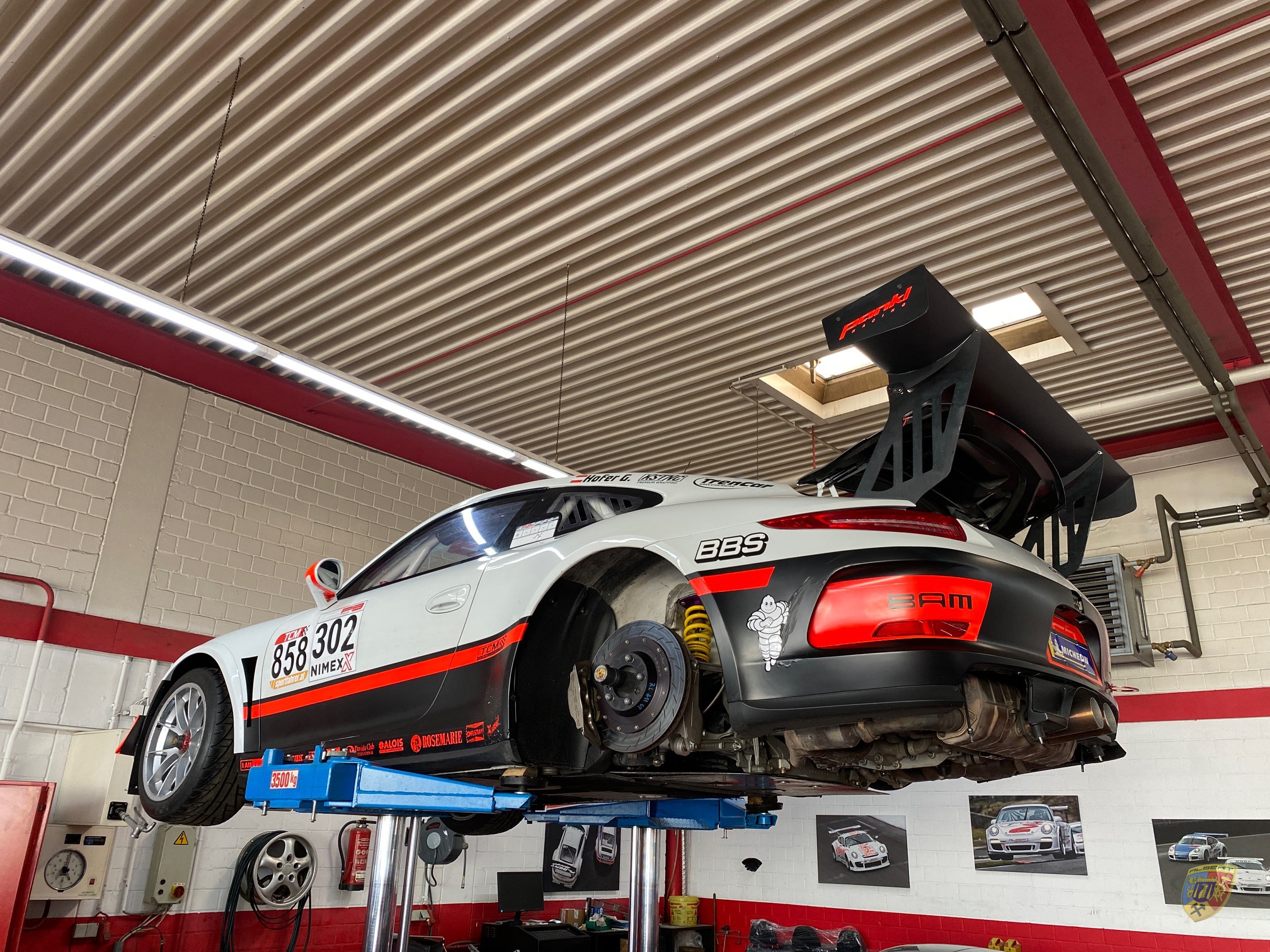 Porsche 991.1 GT3 Cup Motor und Getriebe Reparatur