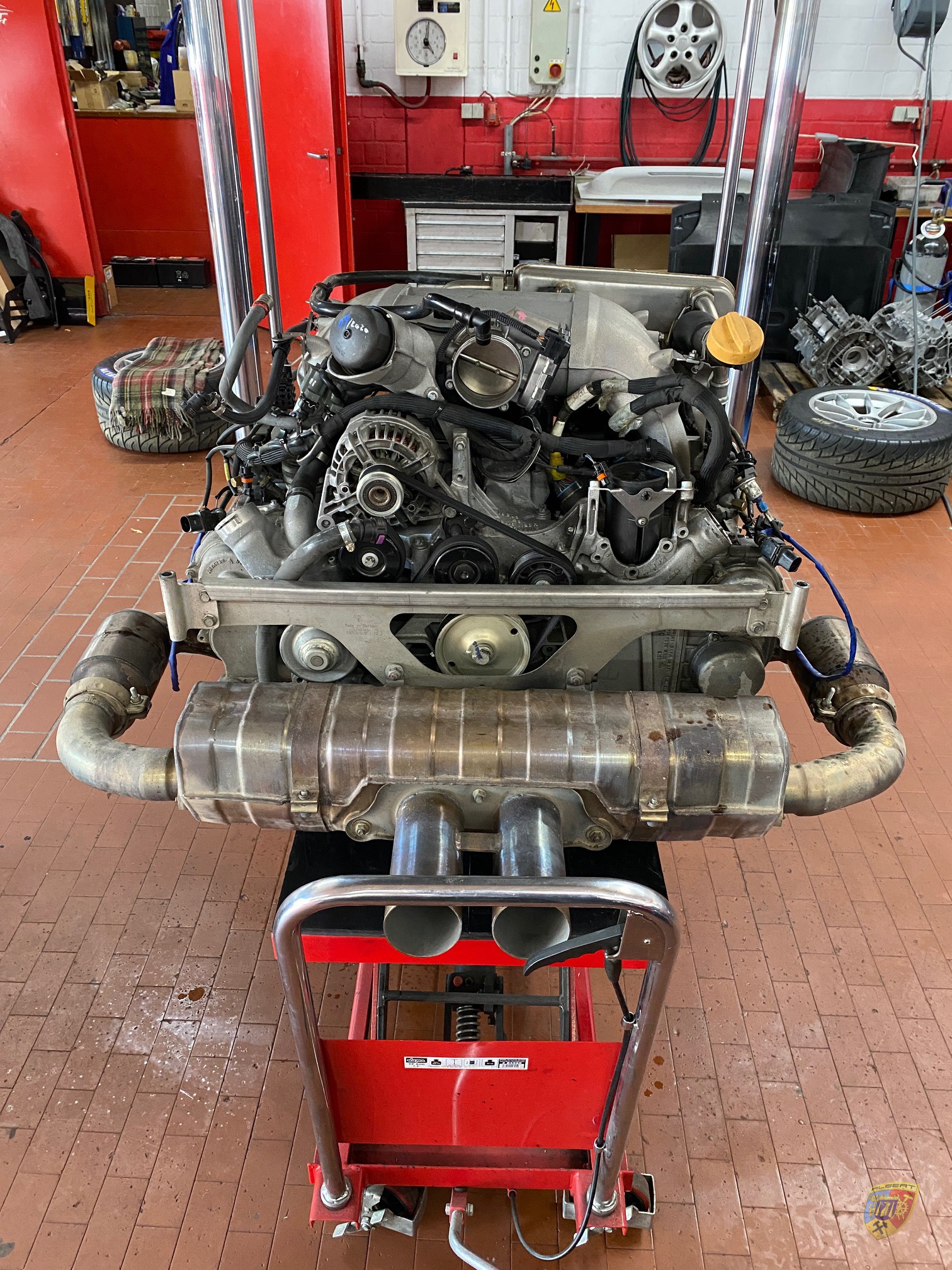 Porsche 991.1 GT3 Cup Motor und Getriebe Reparatur