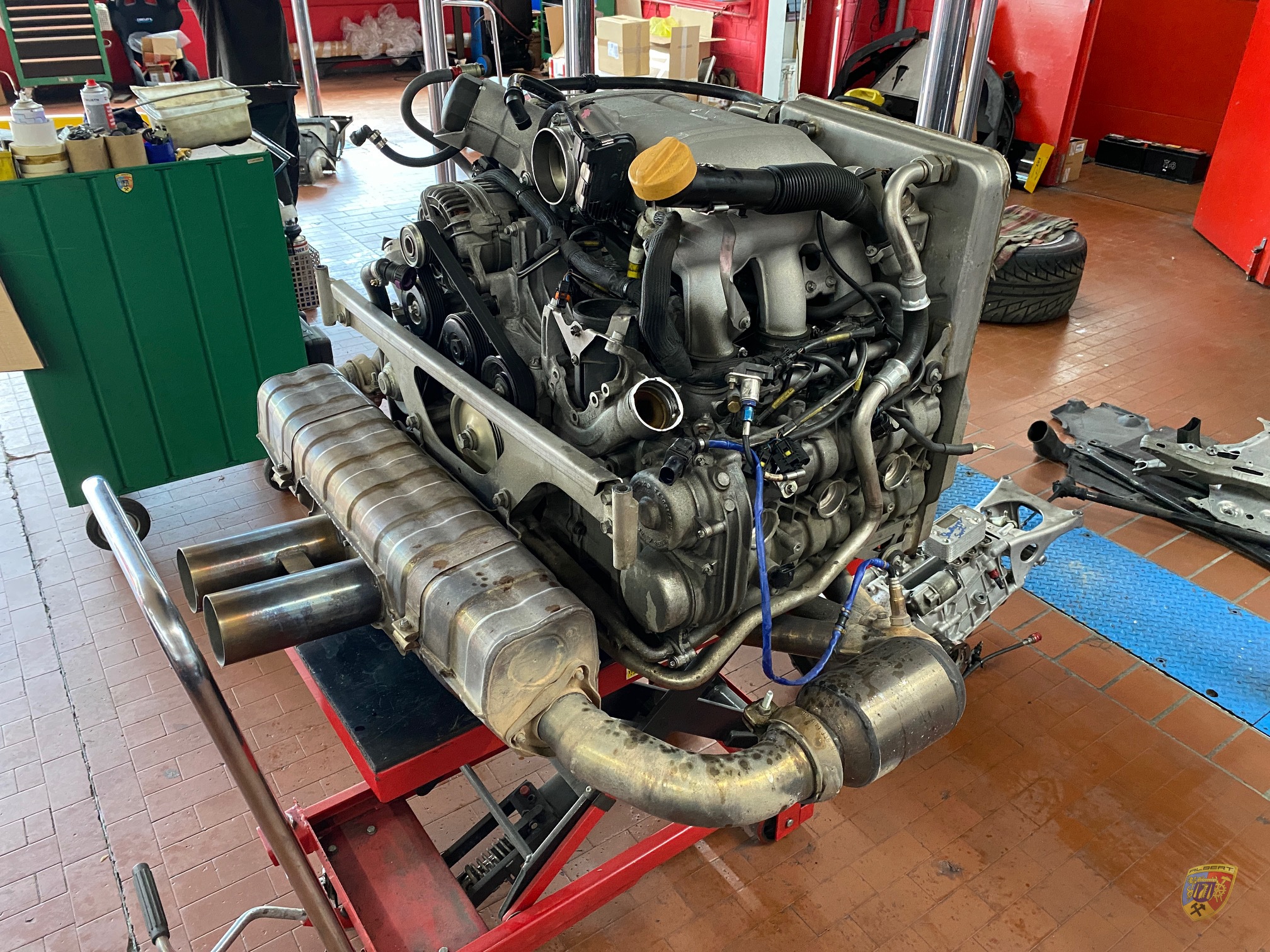Porsche 991.1 GT3 Cup Motor und Getriebe Reparatur