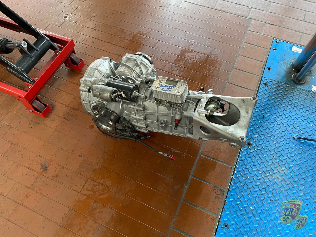 Porsche 991 GT3 Cup Getriebe Revision Seitner