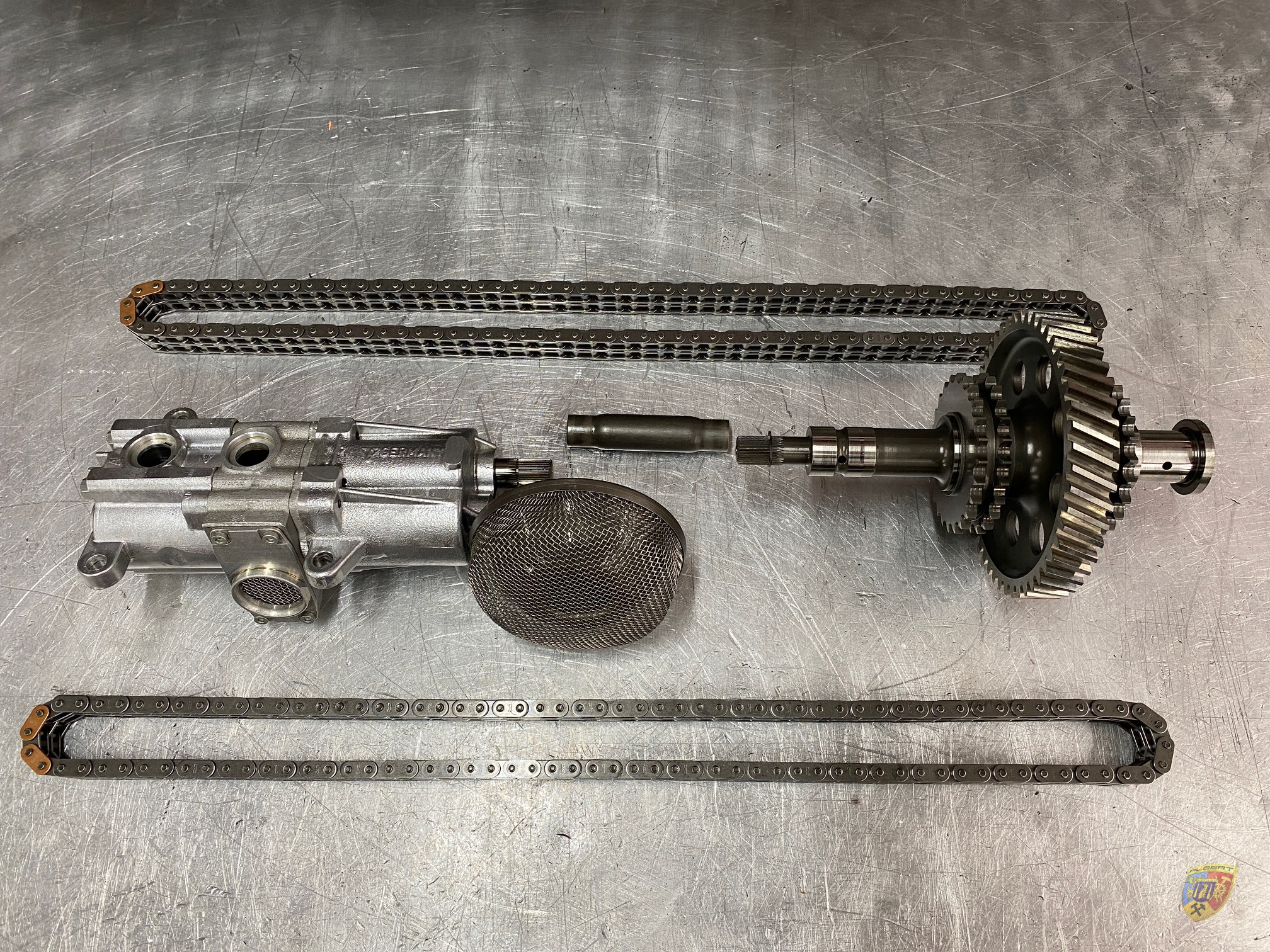 Porsche 991.1 GT3 Cup Motor und Getriebe Reparatur 6
